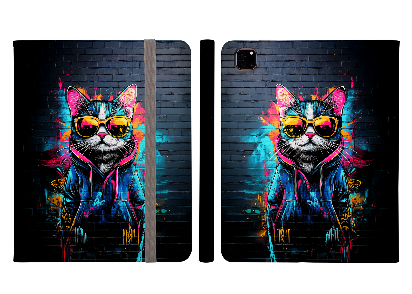 Urban Cool Cat Protective iPad Pro Folio Case