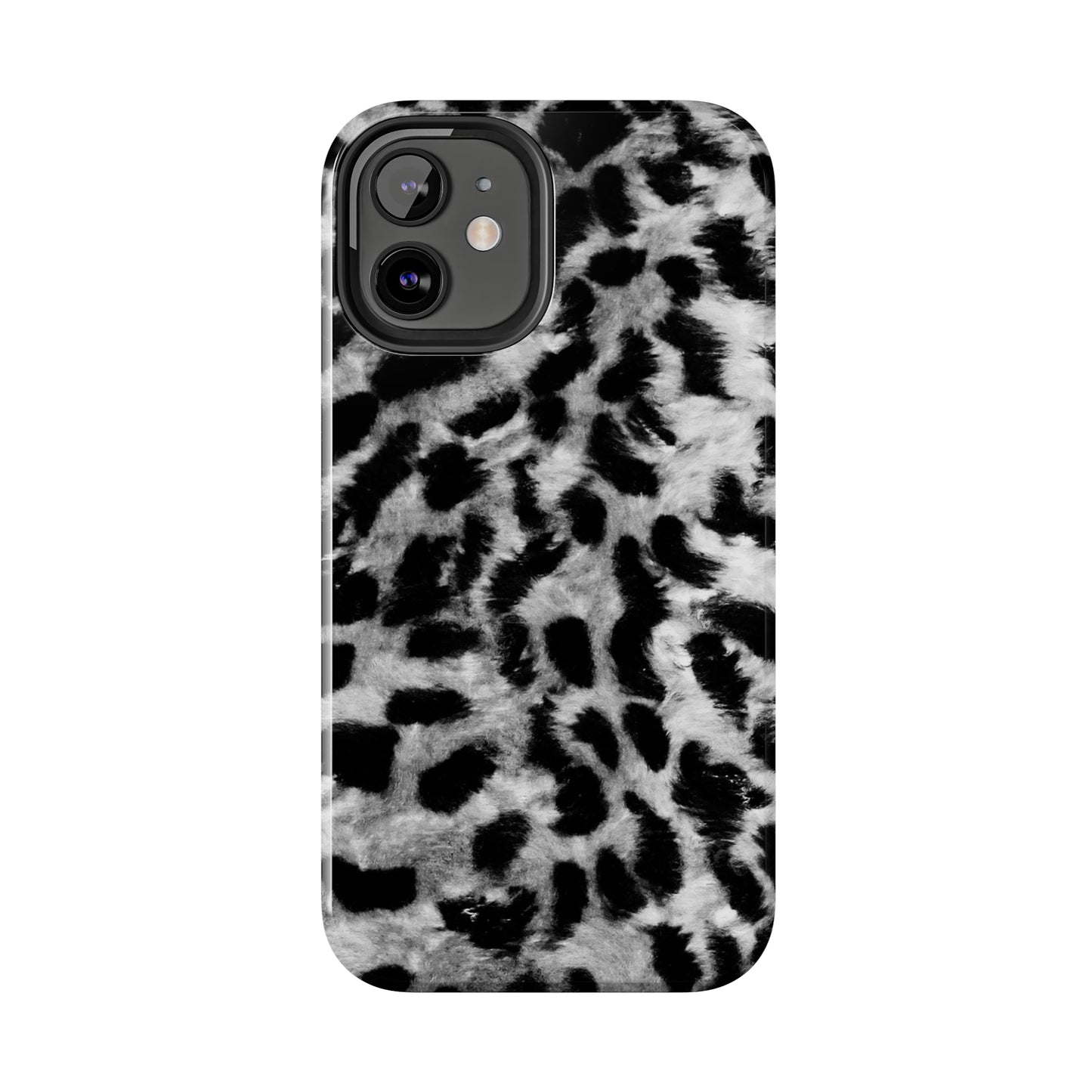 Leopard Fur Print Iphone Tough Phone Case