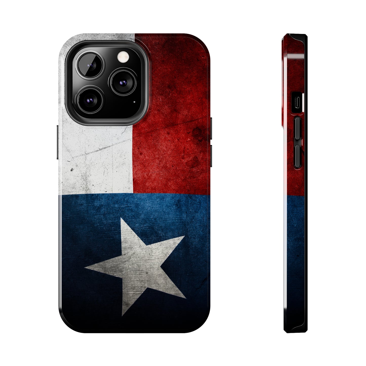 Texas State Flag Iphone Tough Phone Case