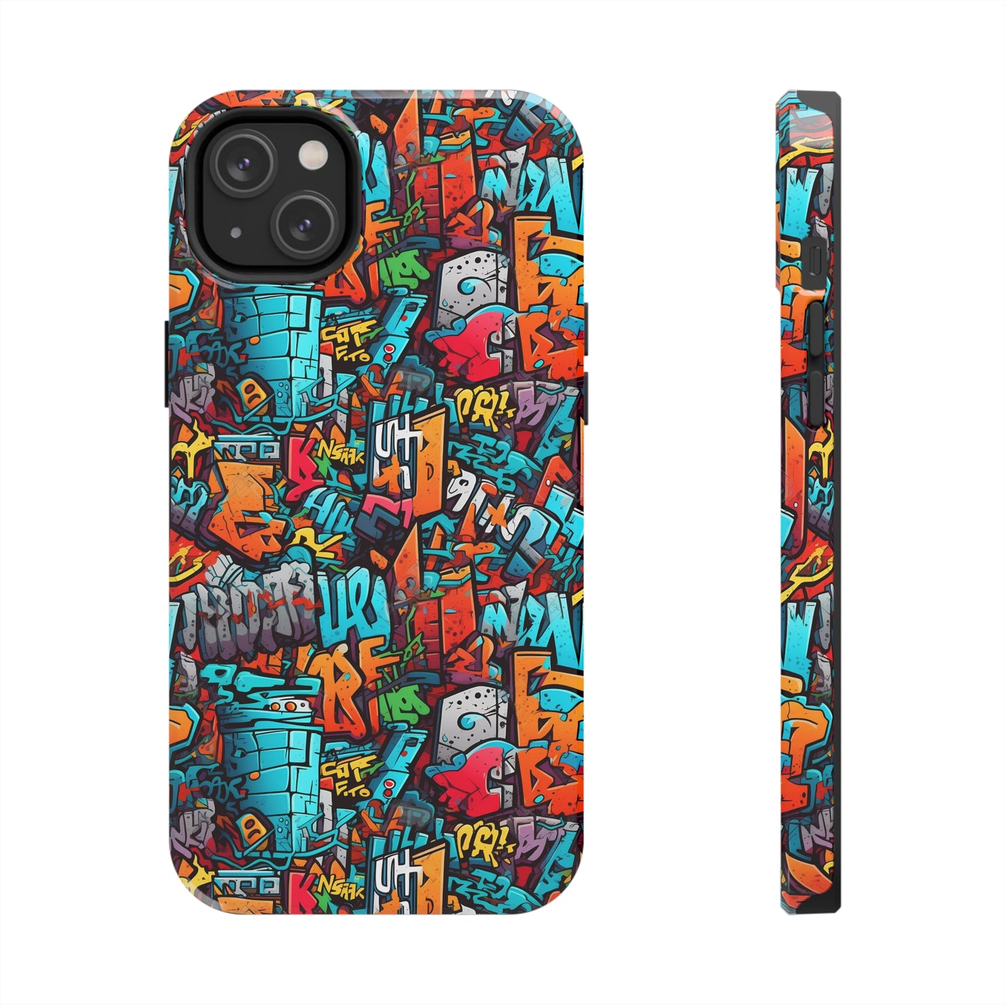 3D Street Grunge Art Graffiti Style Design Iphone Tough Phone Case