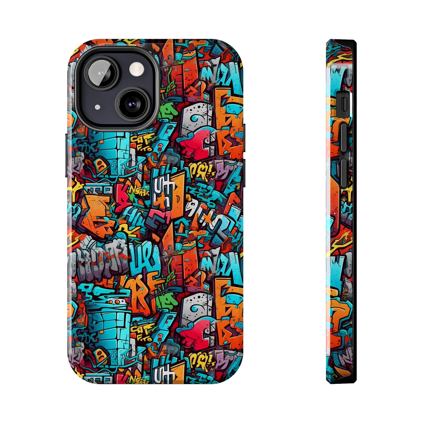 3D Street Grunge Art Graffiti Style Design Iphone Tough Phone Case