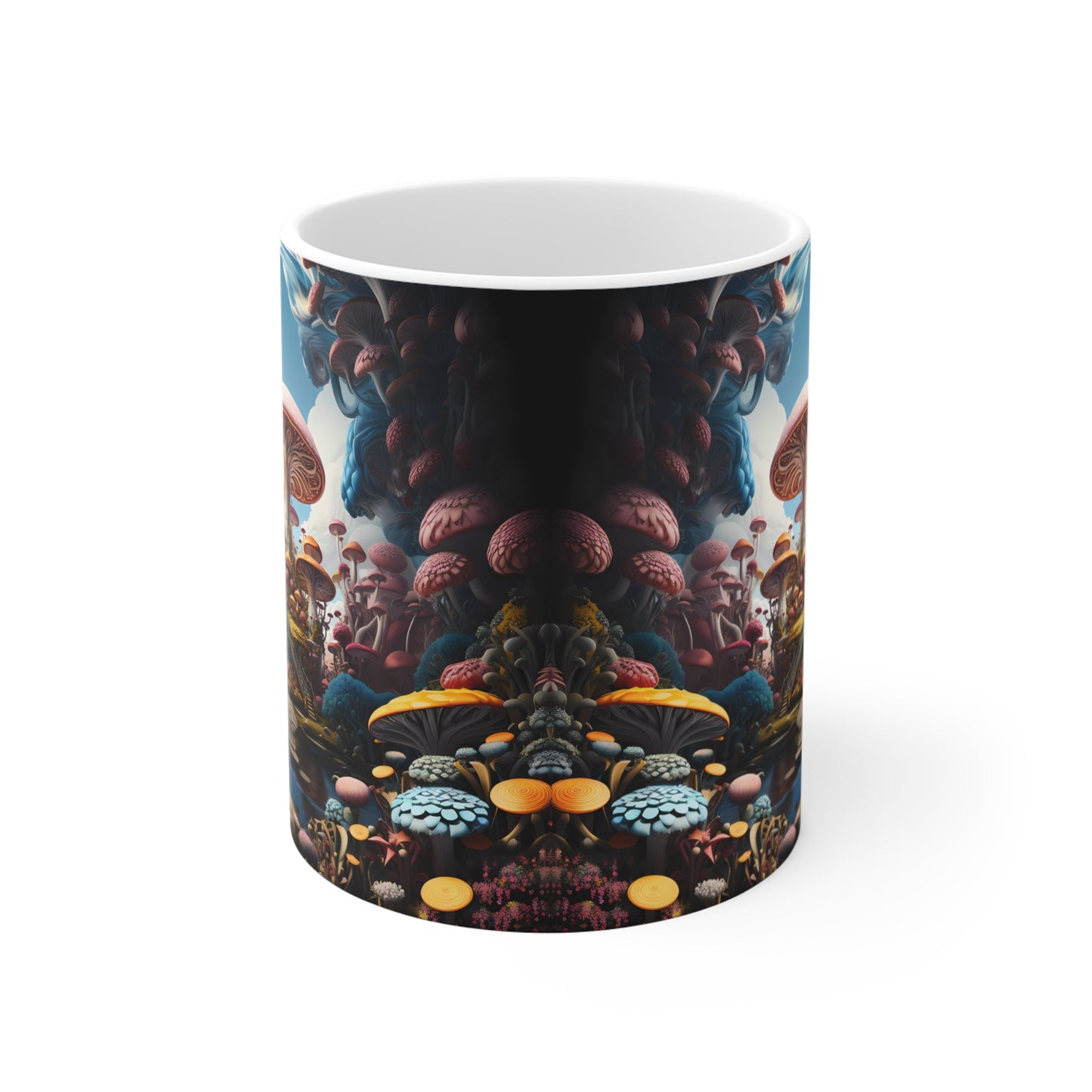 Fantasy Mushroom Paradise House 11oz Coffee Mug