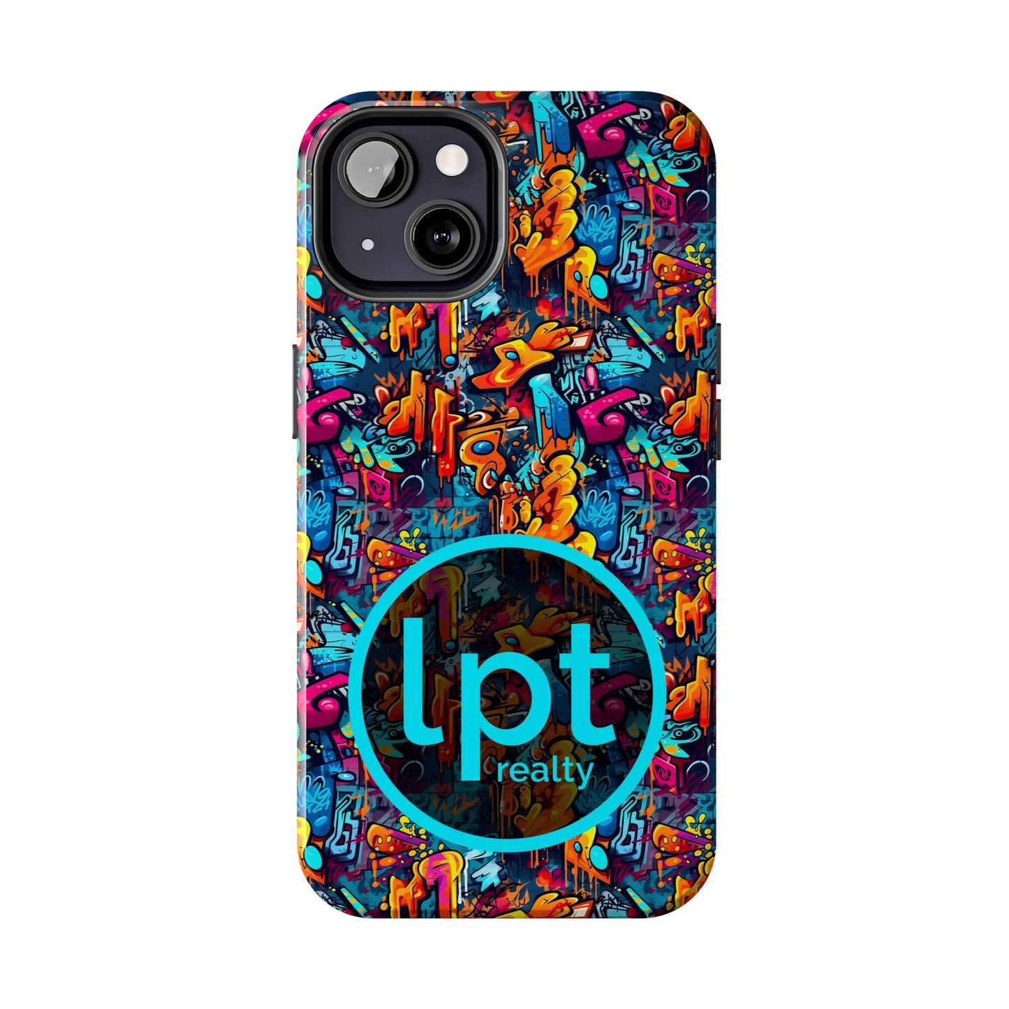 3D Abstract Graffiti Colorful Design Iphone Tough Phone Case