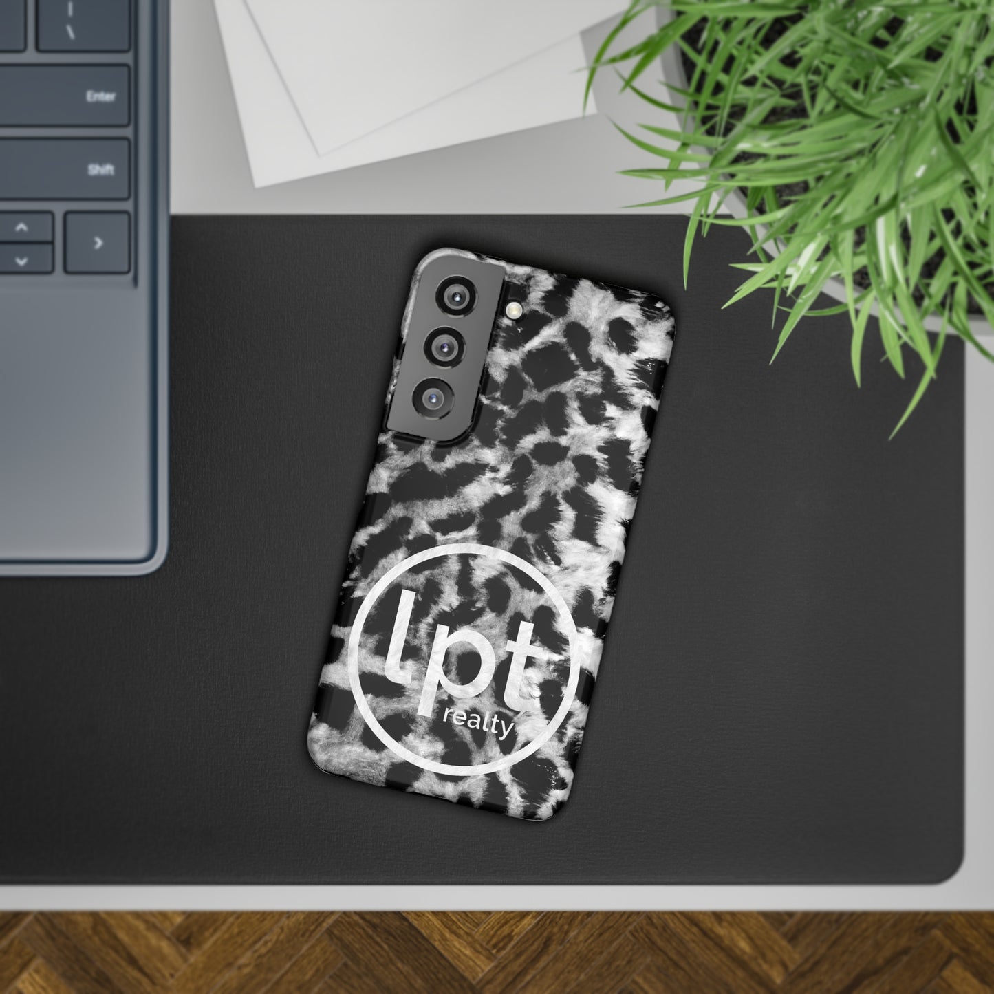 LPT Realty Logo -  Leopard Fur Print Samsung Slim Cases