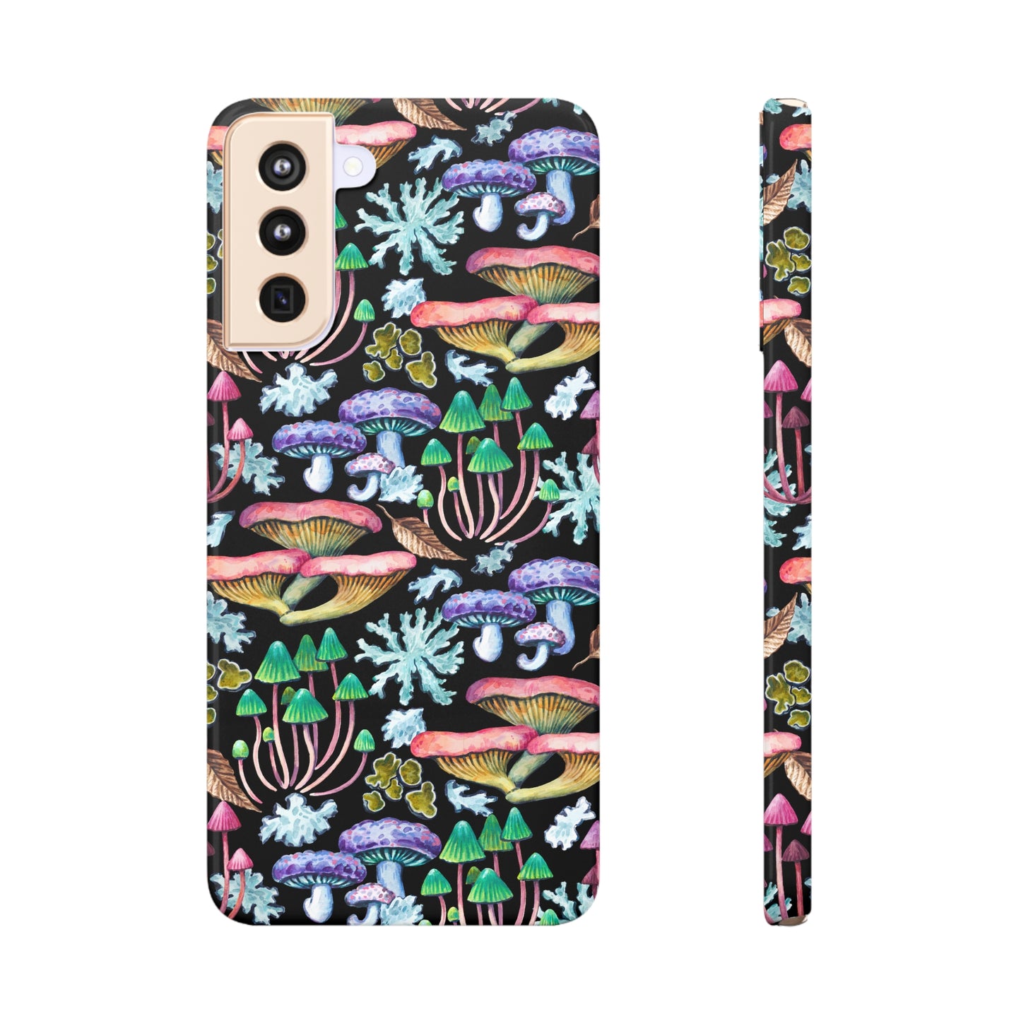 Mushroom Garden Design Samsung Slim Cases