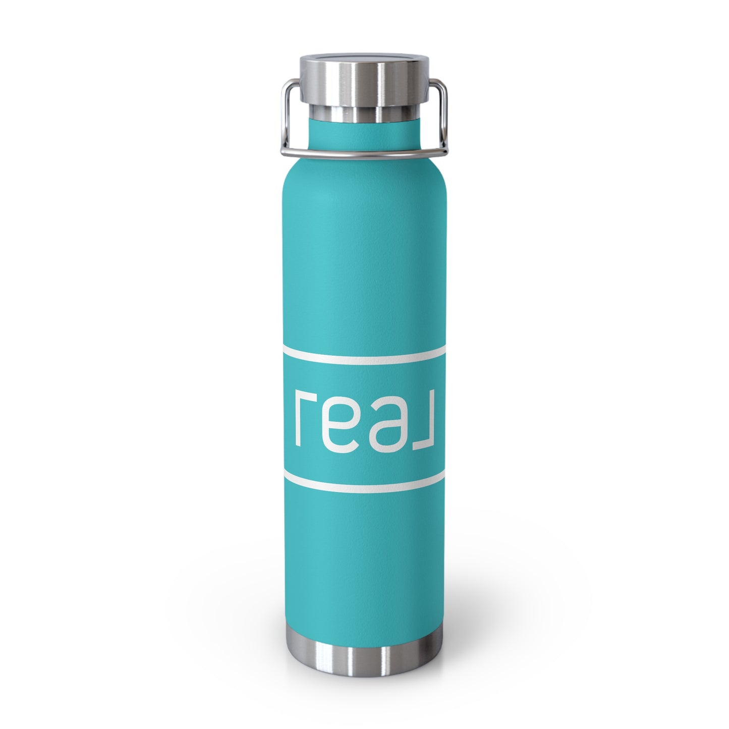 Real Broker Outlined Logo  - 22 oz Copper Vacuum Insulated Bottle Multiple Colors