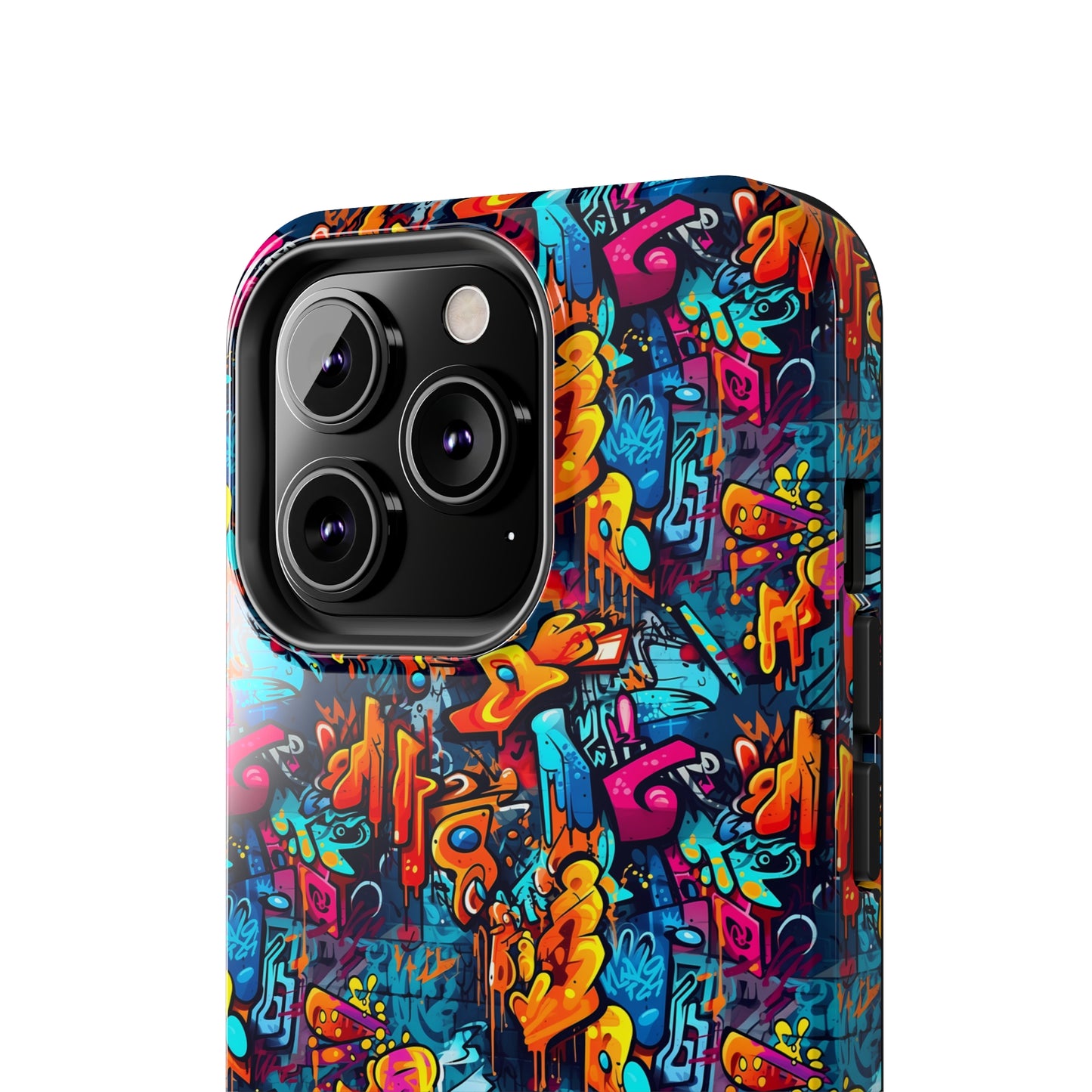 3D Abstract Graffiti Colorful Design Iphone Tough Phone Case