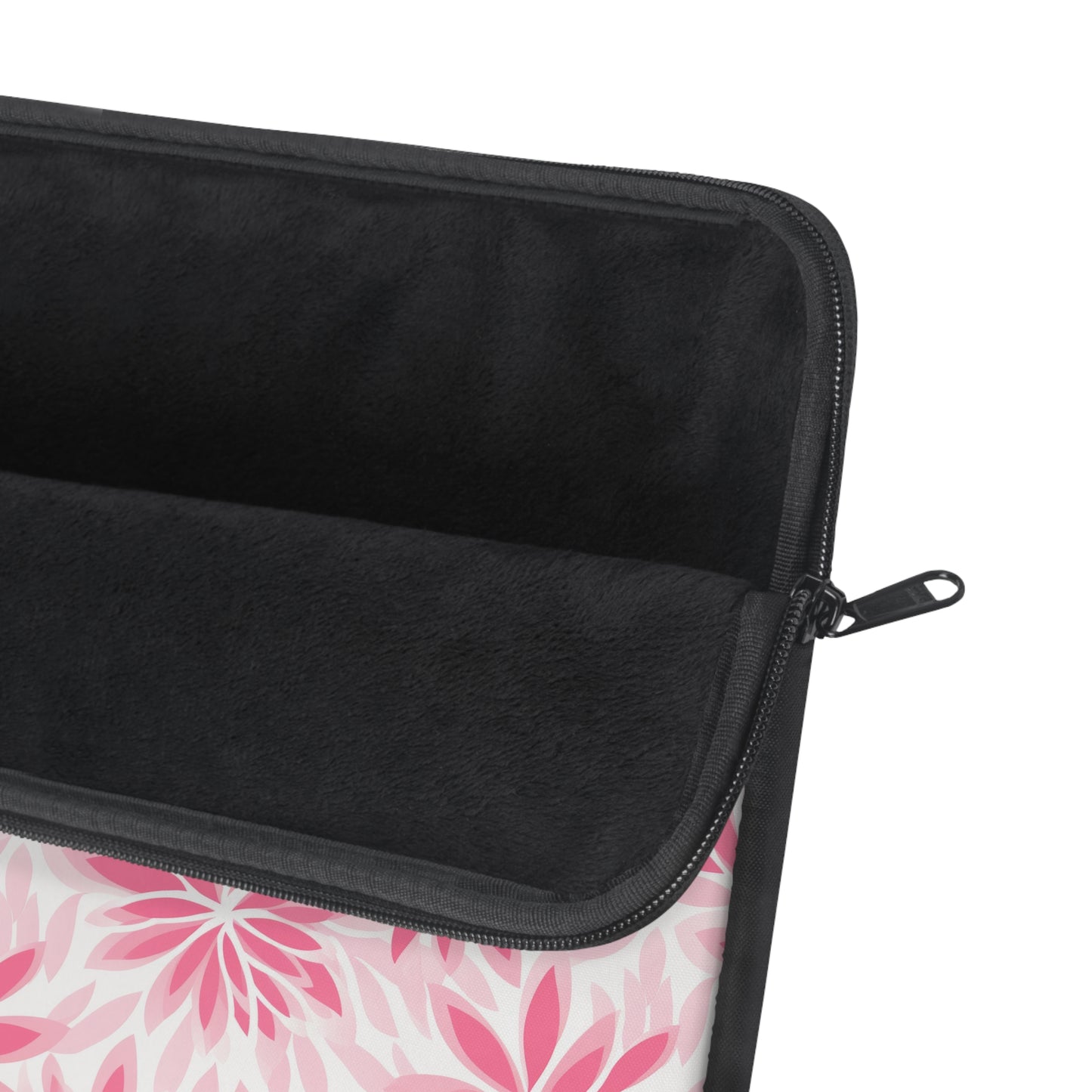 Blush Blooms Soft Pink Floral Pattern Laptop or Ipad Protective Sleeve 3 Sizes Available