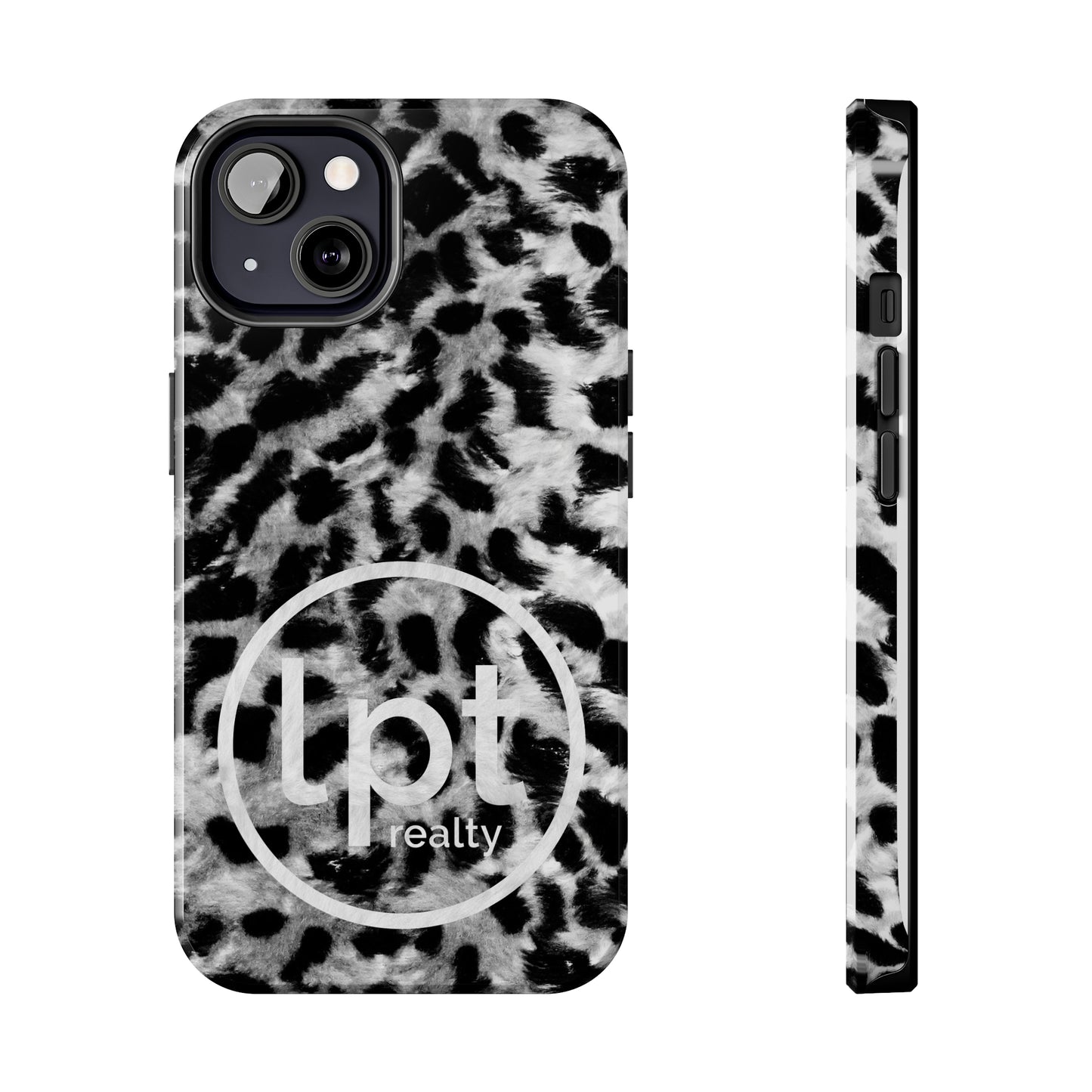 LPT Realty Logo -  Leopard Fur Print Iphone Tough Phone Case