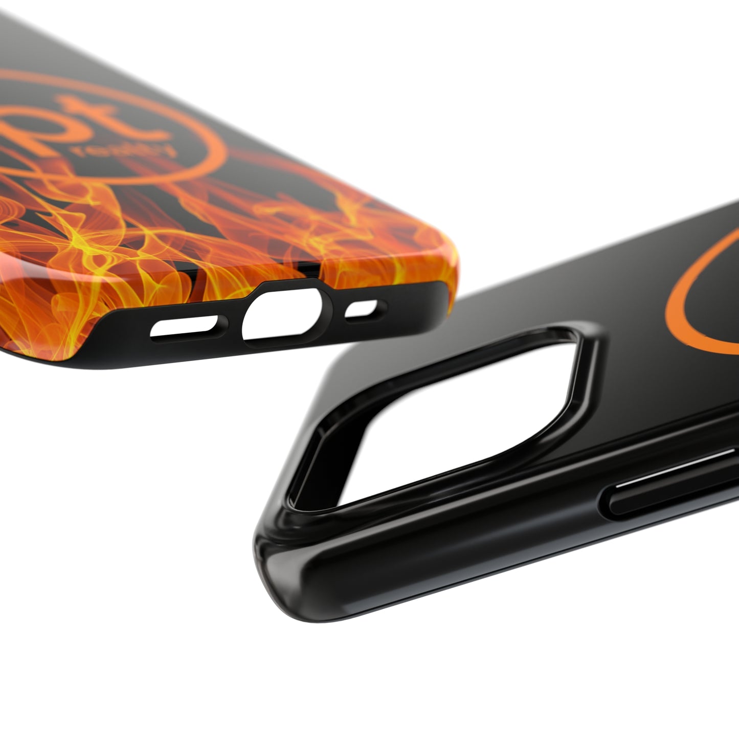 LPT Realty Logo -  Flames of Fire Iphone Tough Phone Case