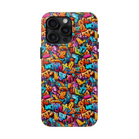 3D Street Art Graffiti Design Iphone Tough Phone Case