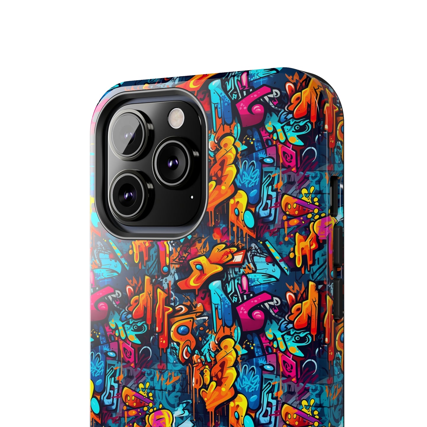 3D Abstract Graffiti Colorful Design Iphone Tough Phone Case