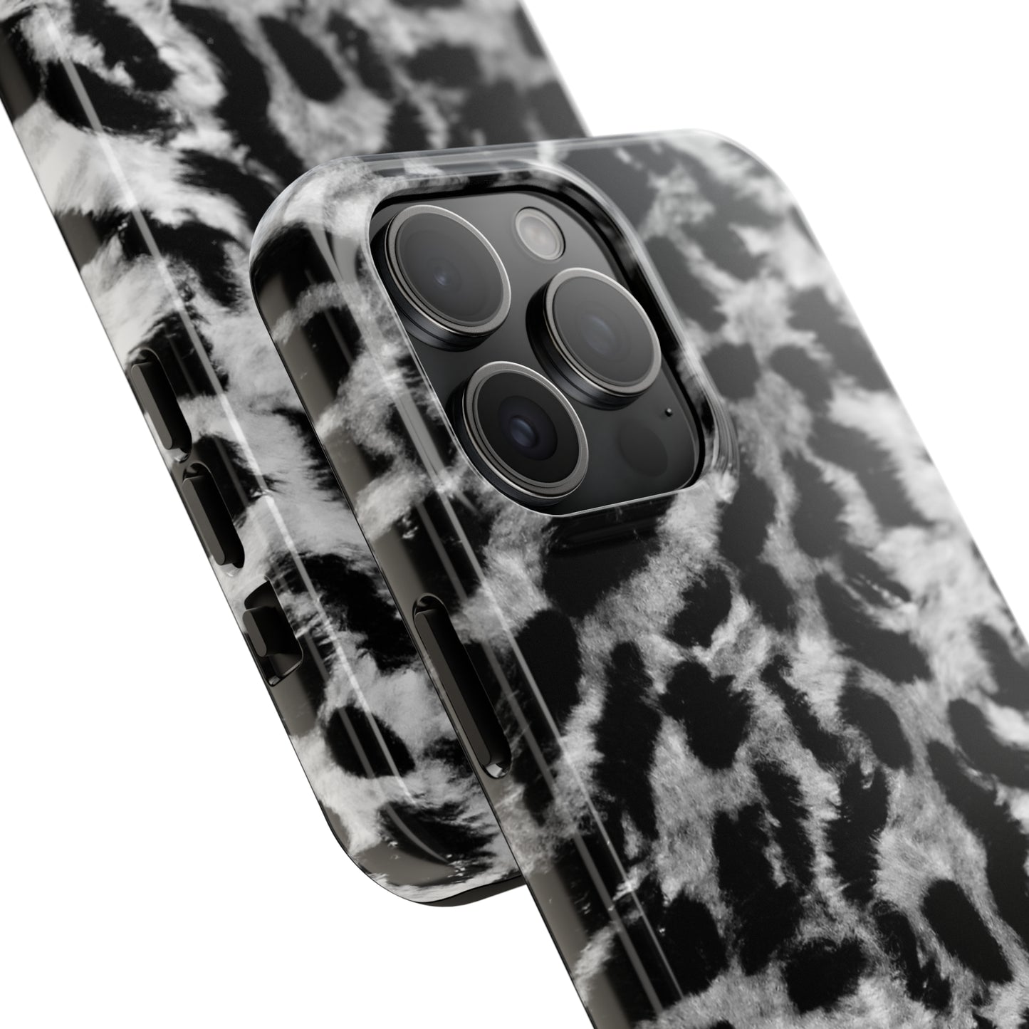 Leopard Fur Print Iphone Tough Phone Case