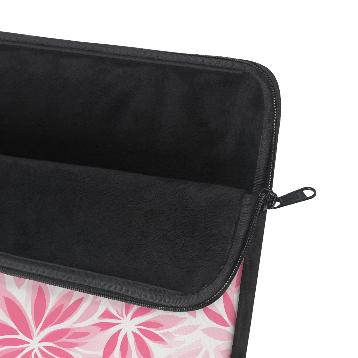 Blush Blooms Soft Pink Floral Pattern Laptop or Ipad Protective Sleeve 3 Sizes Available