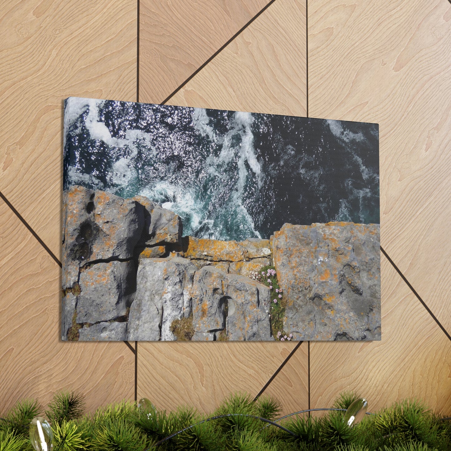 Cliffs at Moher, Inishmore Ireland - Canvas Print in Multiple Sizes