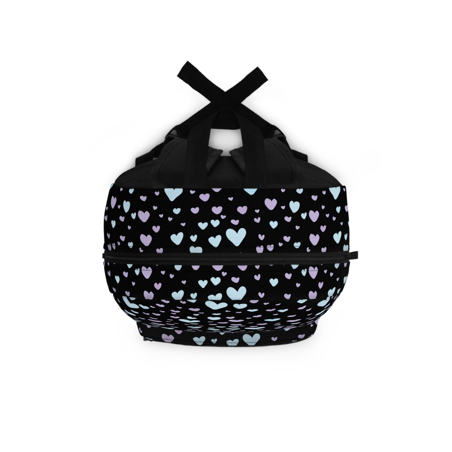 Teal & Purple Hearts Lightweight Backpack