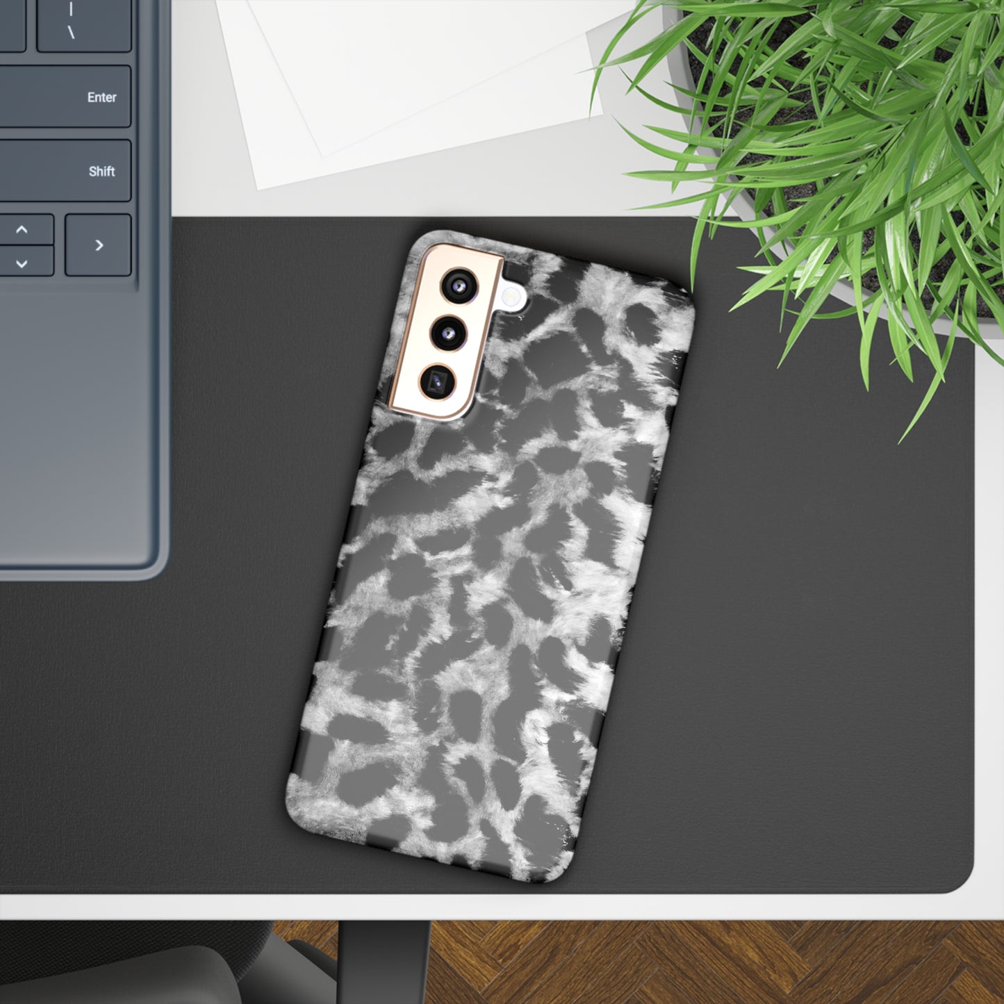 Leopard Fur Print Samsung Slim Cases