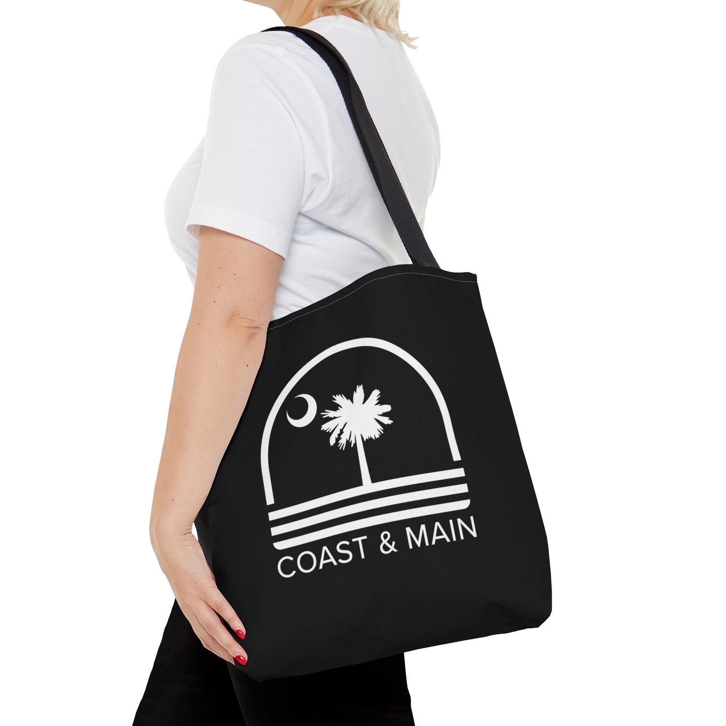 Coast & Main Logo  - Canvas Tote 3 Sizes