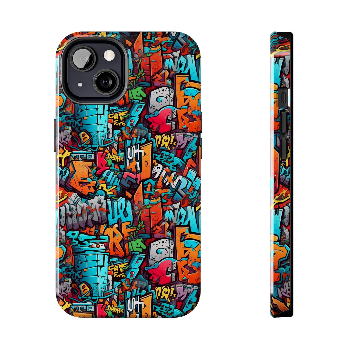 3D Street Grunge Art Graffiti Style Design Iphone Tough Phone Case