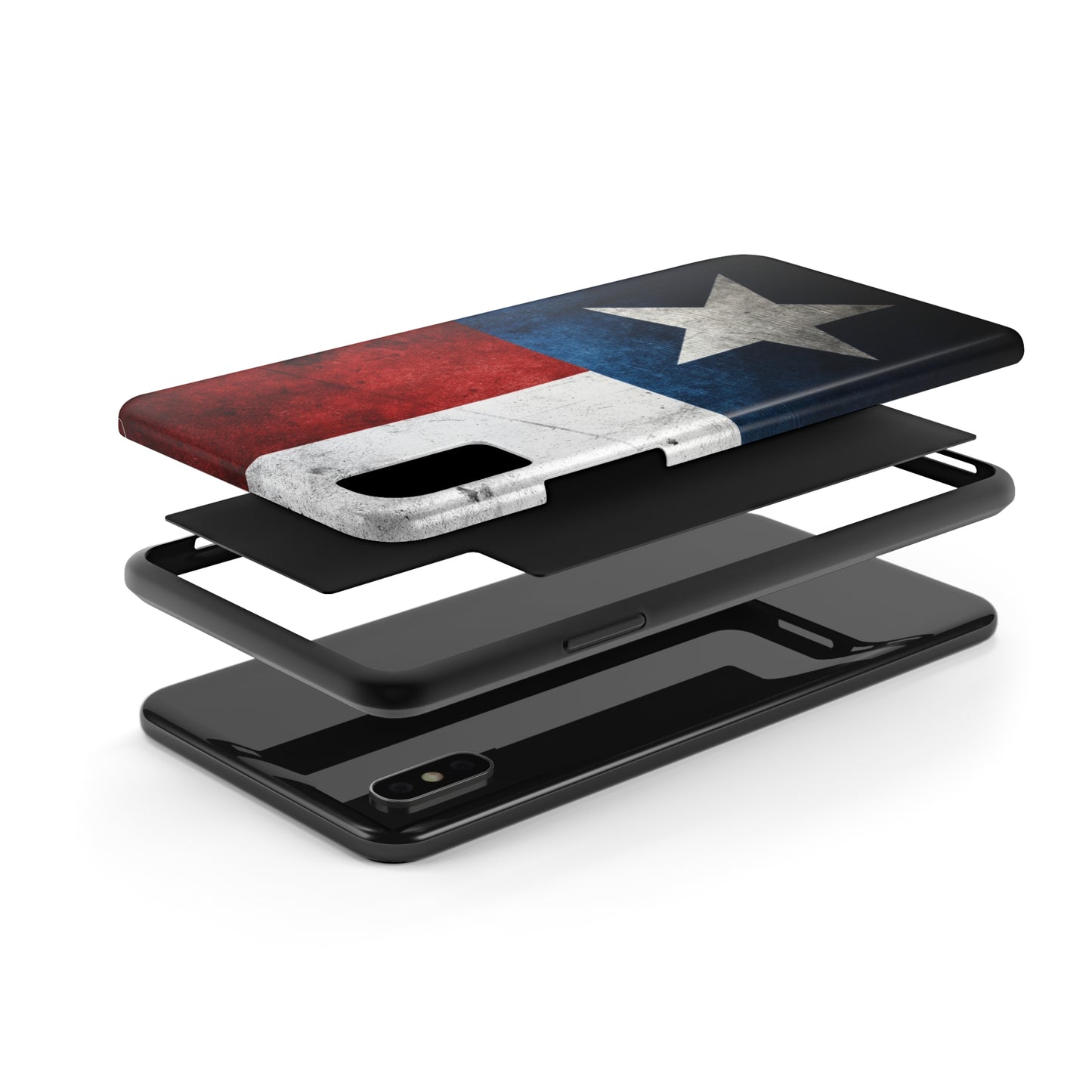 Texas State Flag Iphone Tough Phone Case