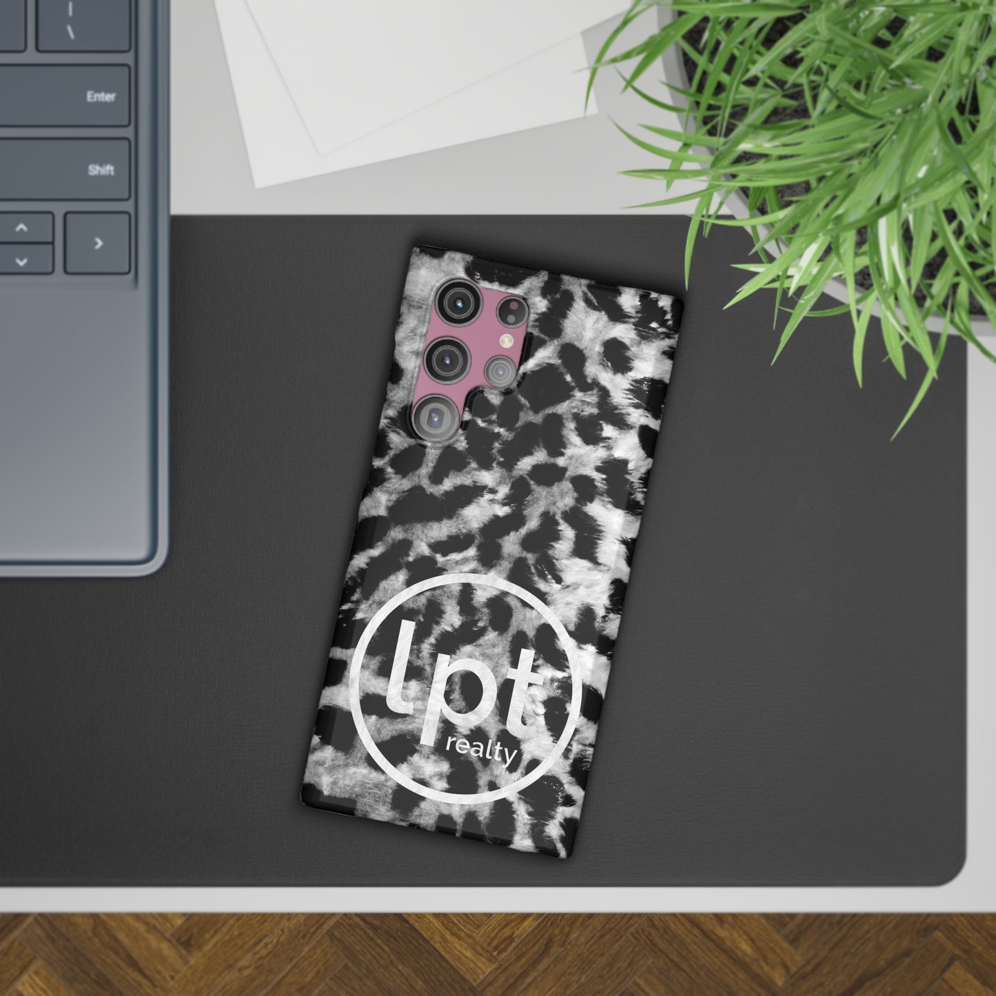 LPT Realty Logo -  Leopard Fur Print Samsung Slim Cases