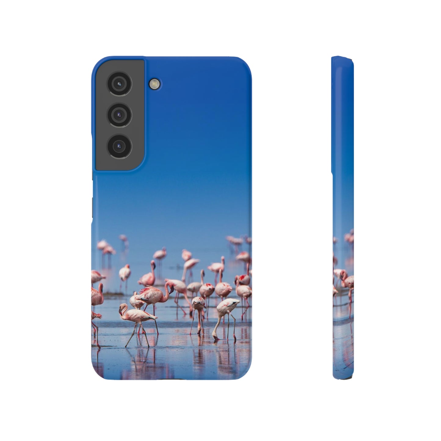 Flamingos on the Beach Samsung Slim Cases