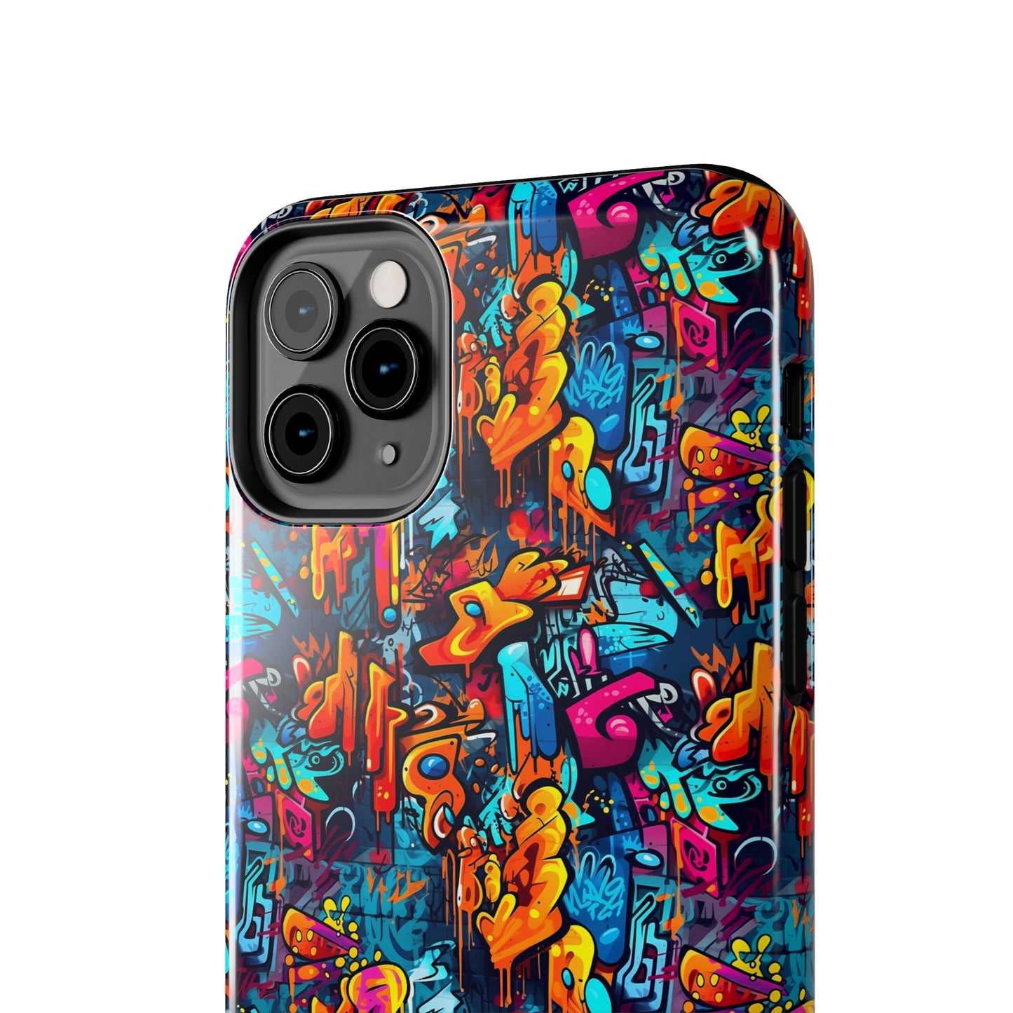 3D Abstract Graffiti Colorful Design Iphone Tough Phone Case