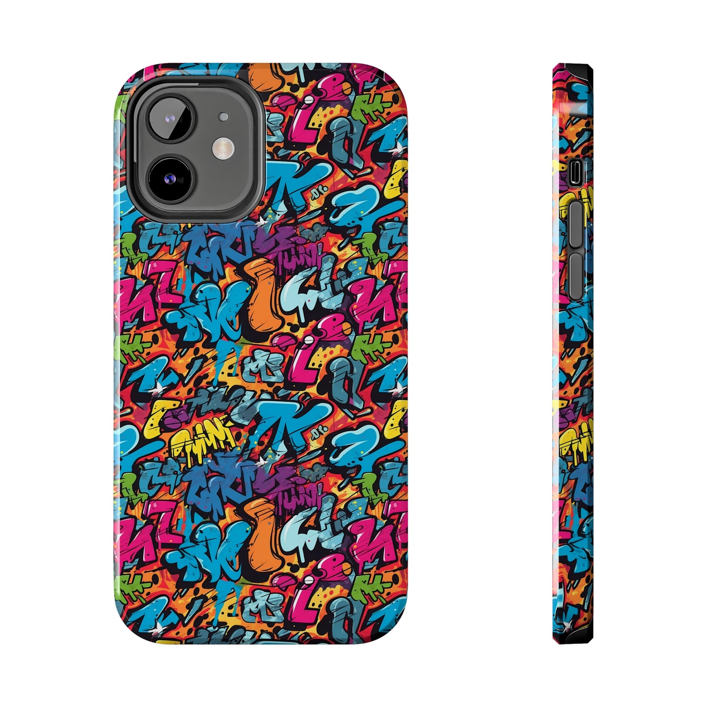 3D Street Art Graffiti Design Iphone Tough Phone Case