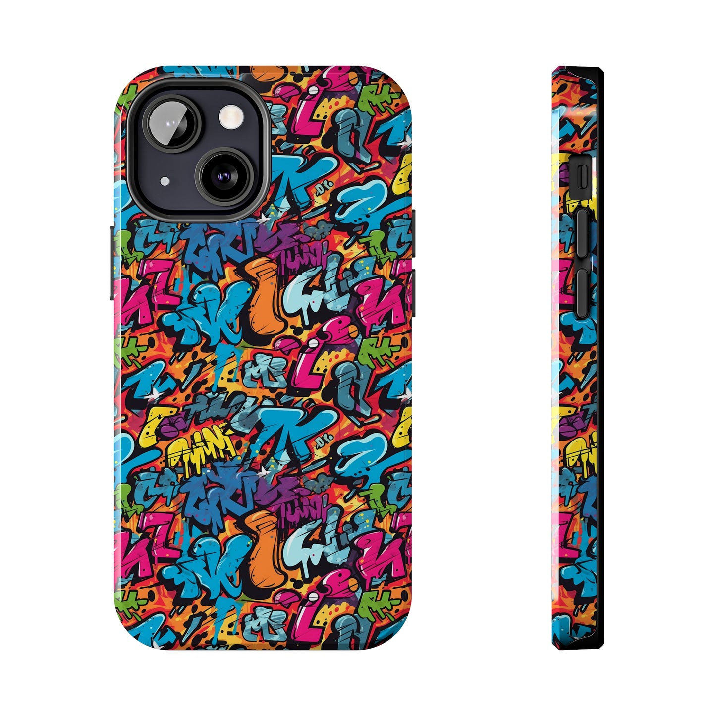 3D Street Art Graffiti Design Iphone Tough Phone Case