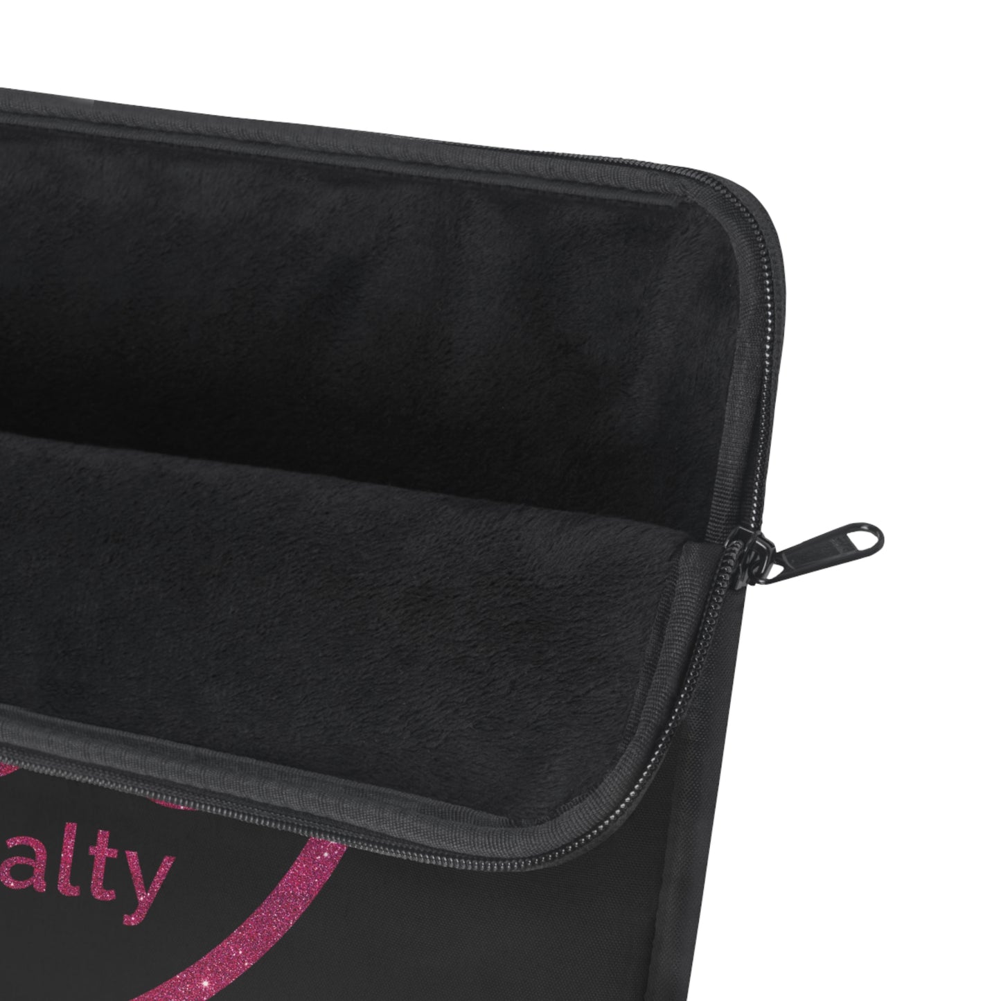 LPT Realty Logo in Pink Sparkle Laptop or Ipad Protective Sleeve 3 Sizes