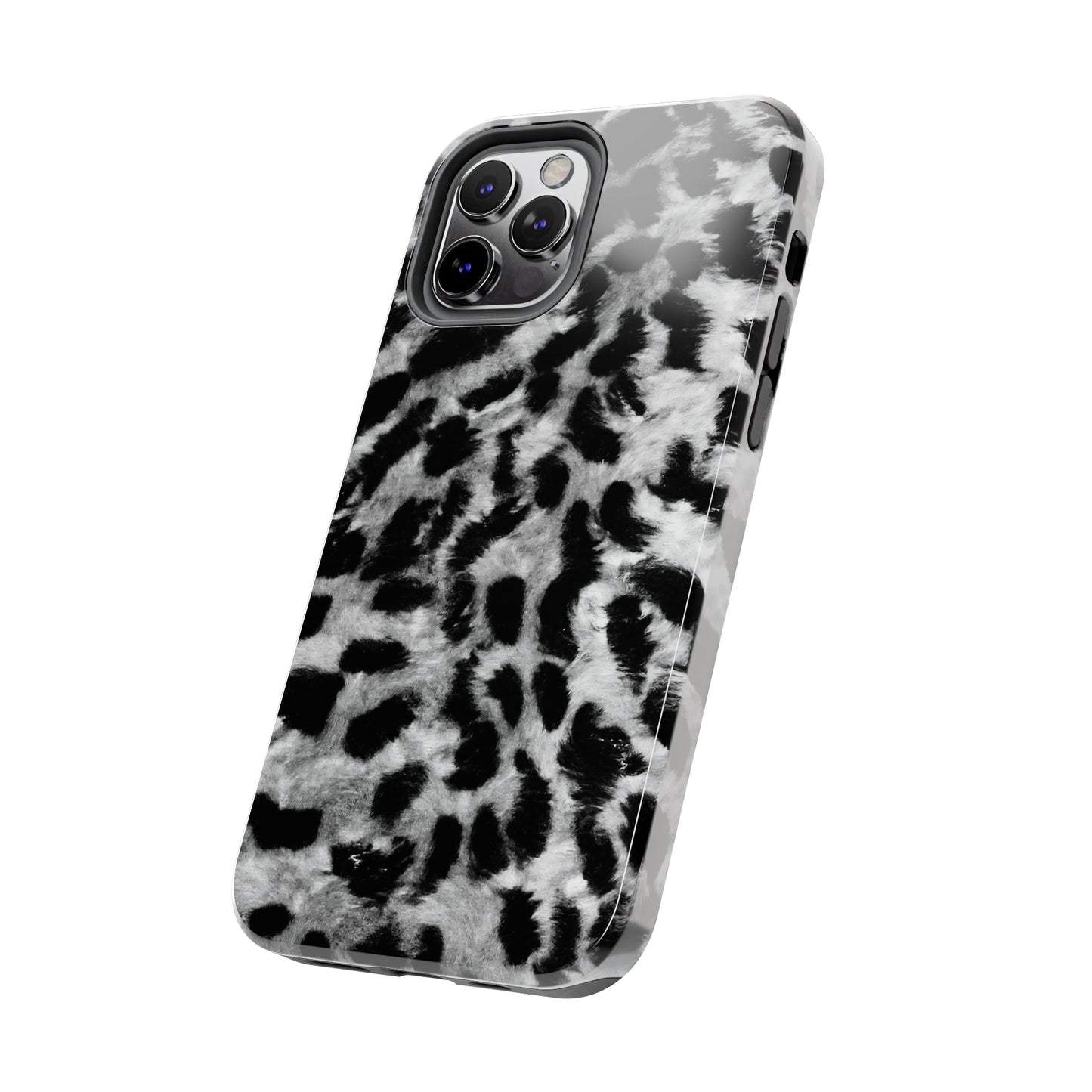 Leopard Fur Print Iphone Tough Phone Case