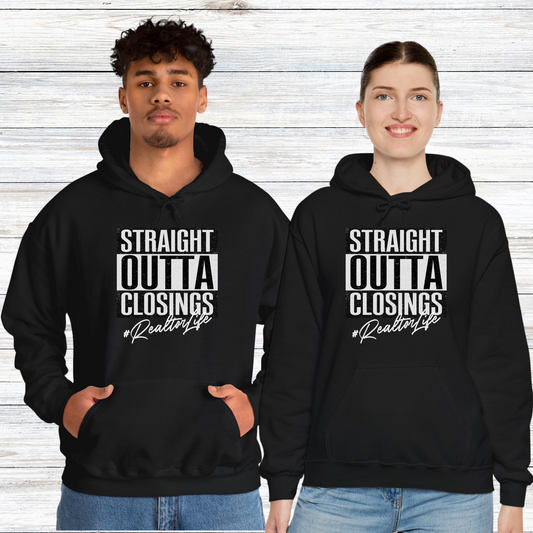 Straight Outta Closings Design - Hooded Sweatshirt S-5XL