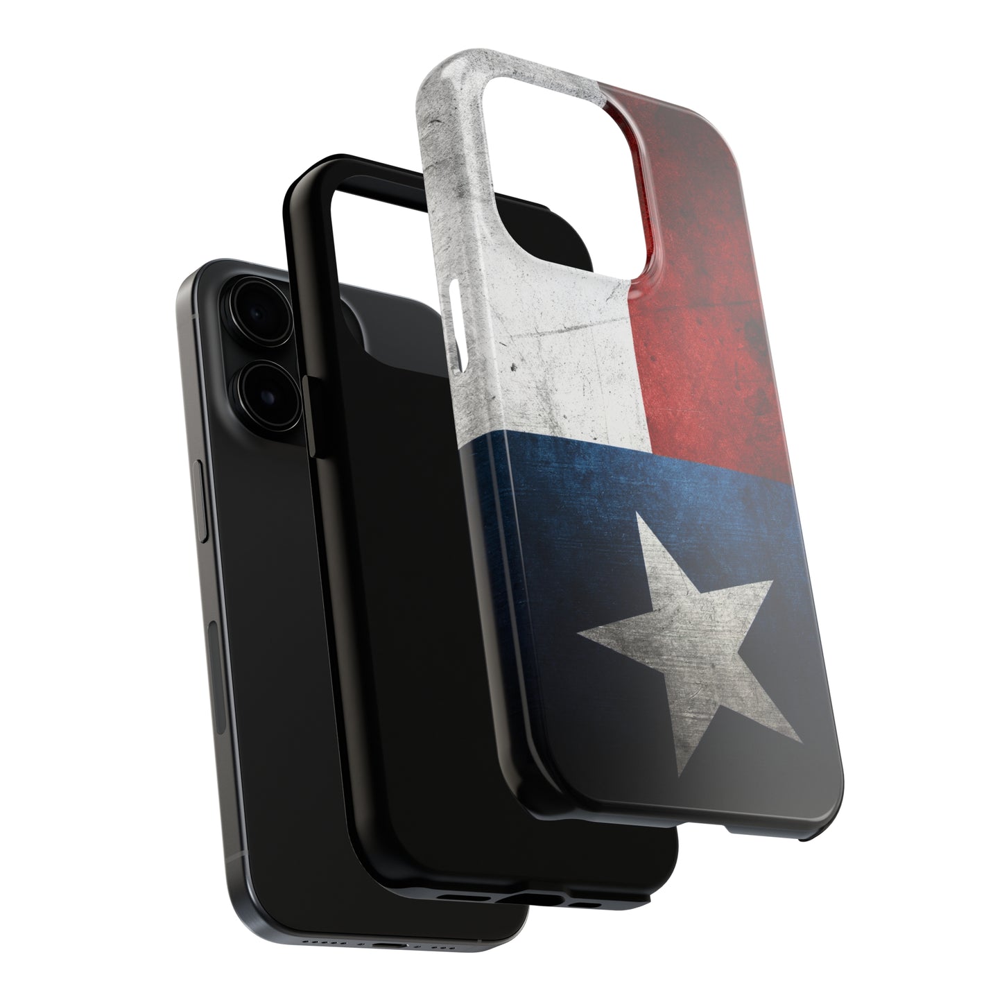 Texas State Flag Iphone Tough Phone Case