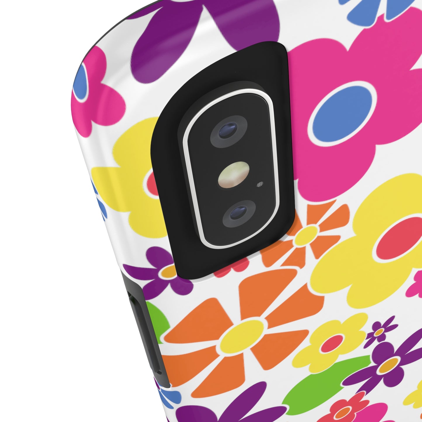 Flower Power Design Iphone Tough Phone Case