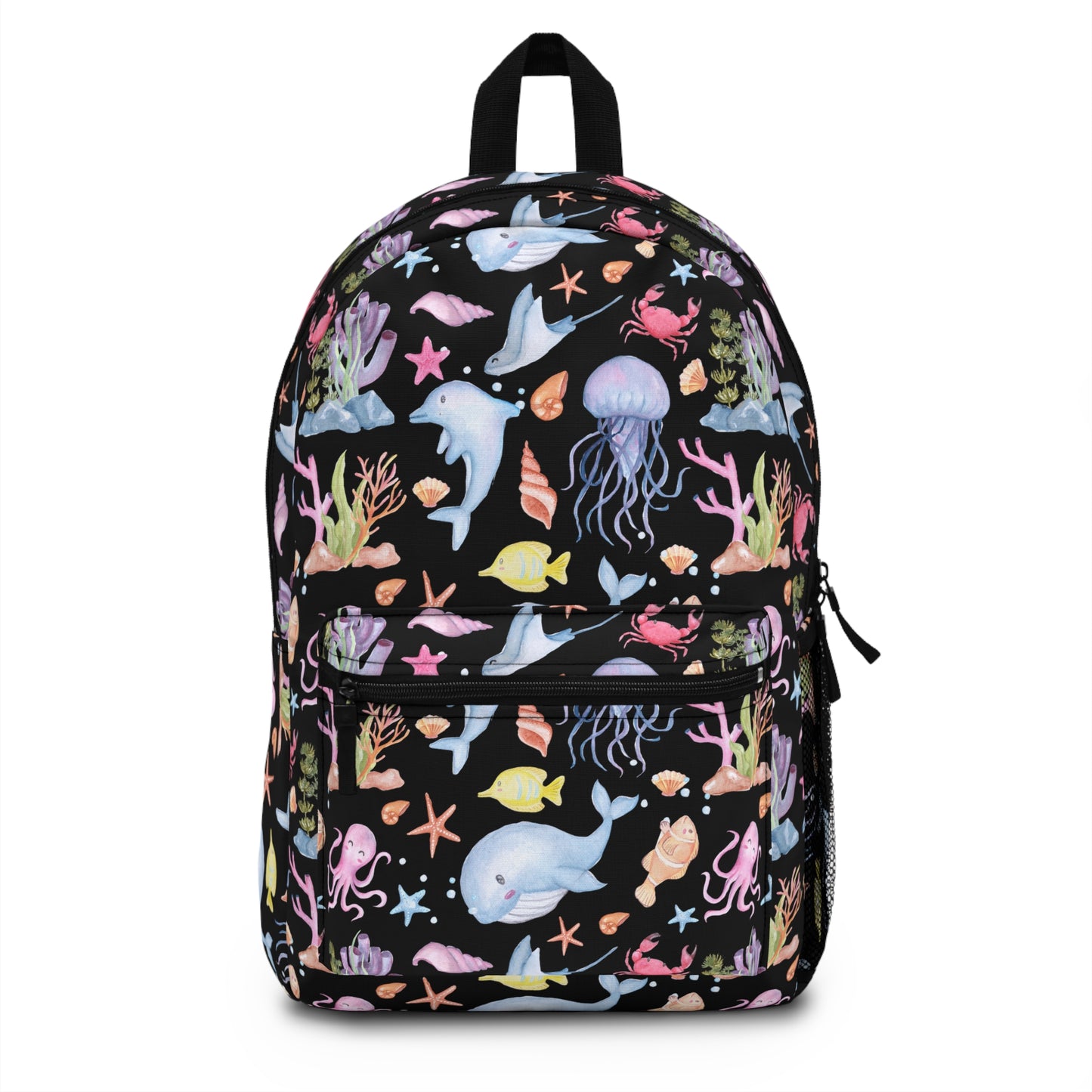 Kids Colorful Sea Life Lightweight Backpack