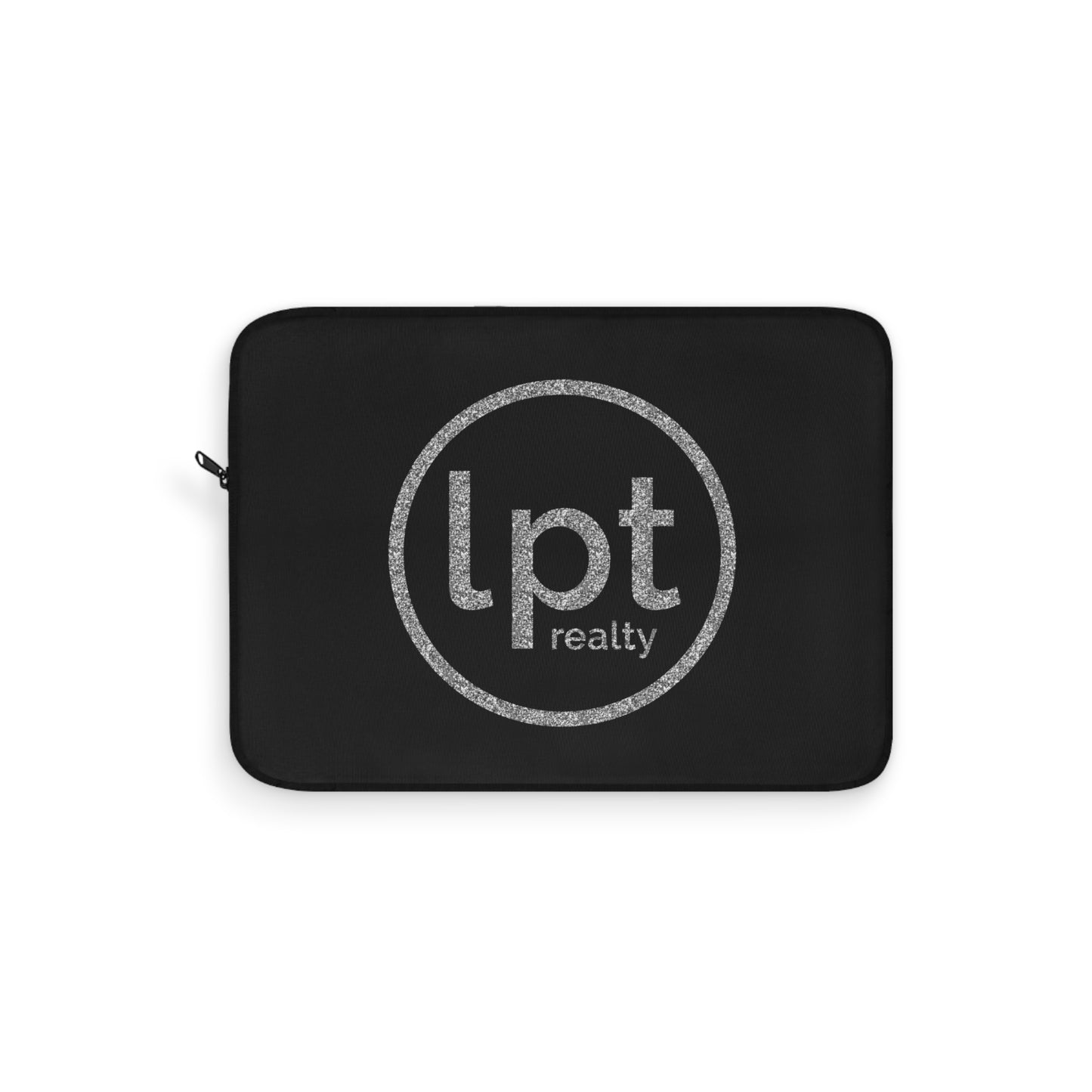 LPT Realty Logo in Silver Sparkle Laptop or Ipad Protective Sleeve 3 Sizes