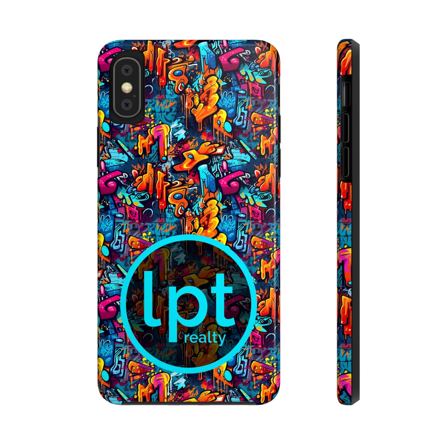 3D Abstract Graffiti Colorful Design Iphone Tough Phone Case