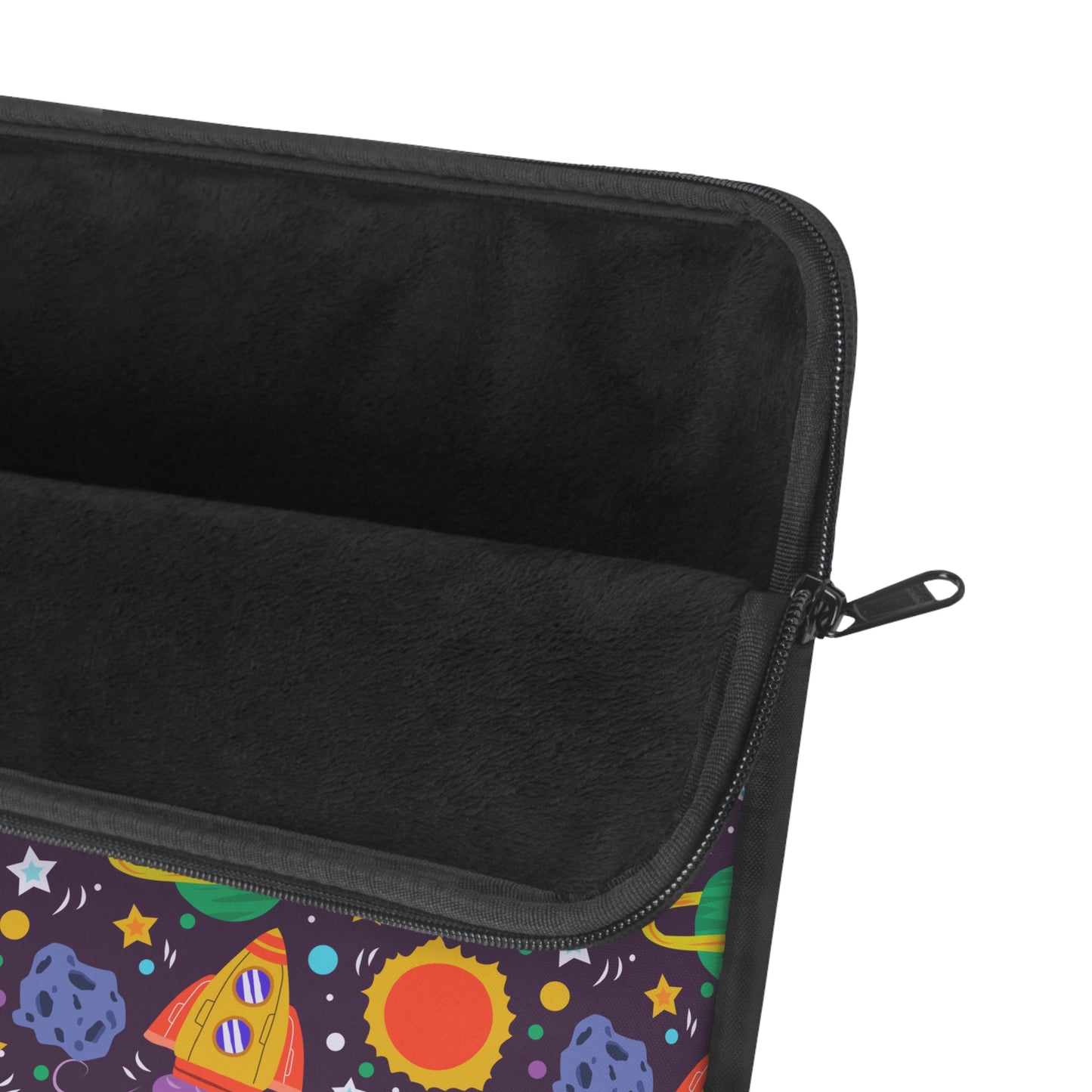 Galactic Adventure: Kids' Spaceships, Planets, and Stars Laptop or Ipad Protective Sleeve 3 Sizes Available