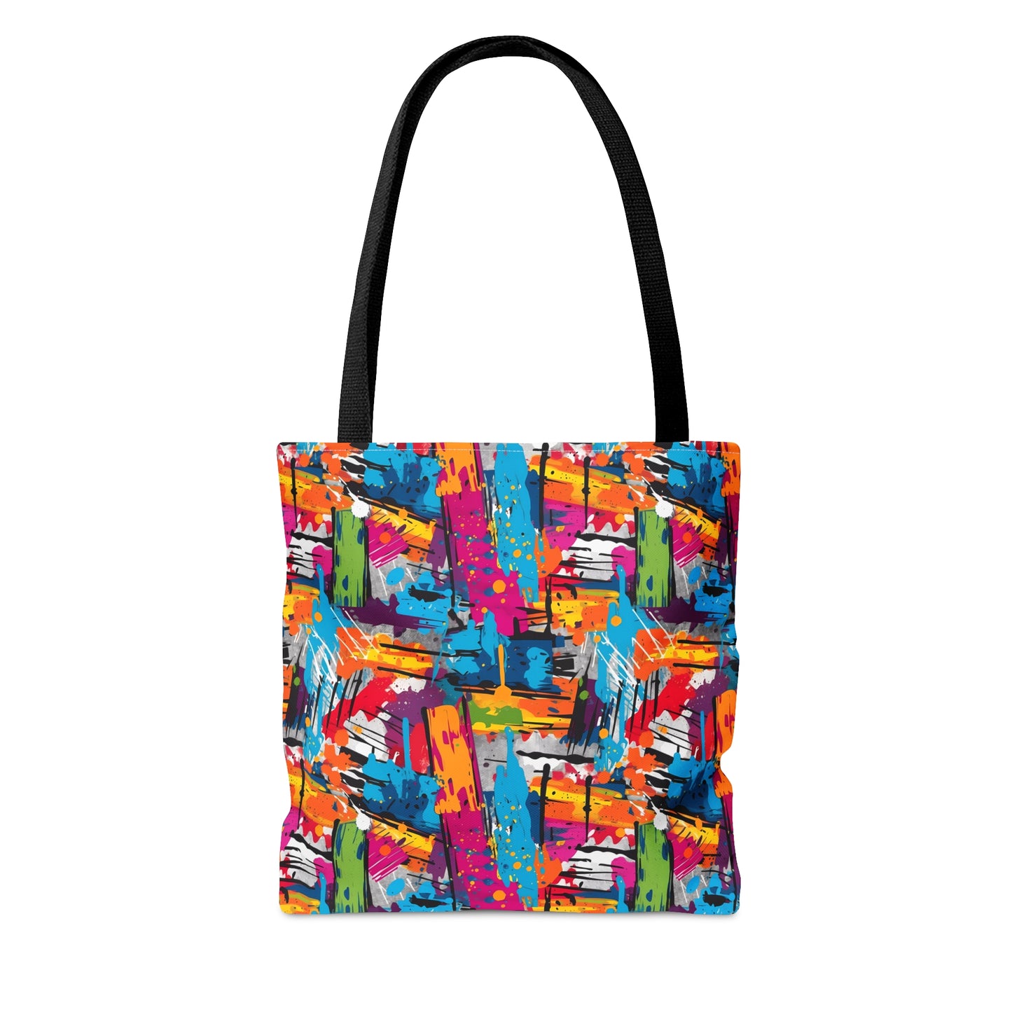 Grunge Painted Abstract Art - Canvas Tote 3 Sizes