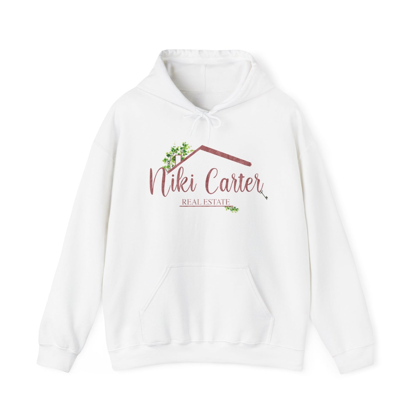 Niki Carter Blush Sparkle Logo -  Hooded Sweatshirt S - 5XL