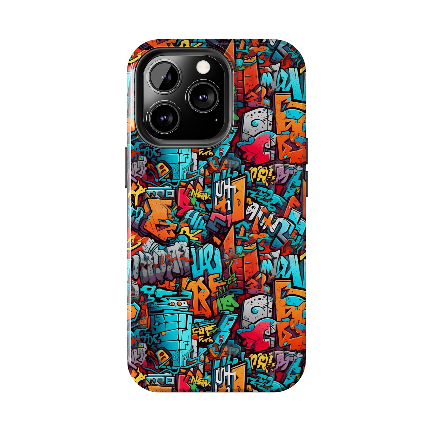 3D Street Grunge Art Graffiti Style Design Iphone Tough Phone Case