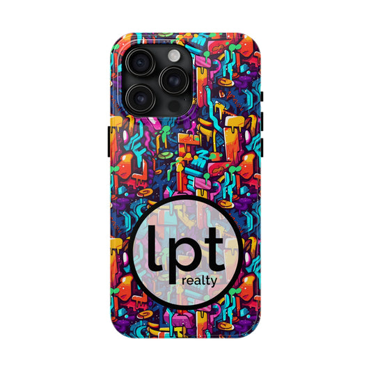 3D Abstract Colorful Street Graffiti Art Design Iphone Tough Phone Case