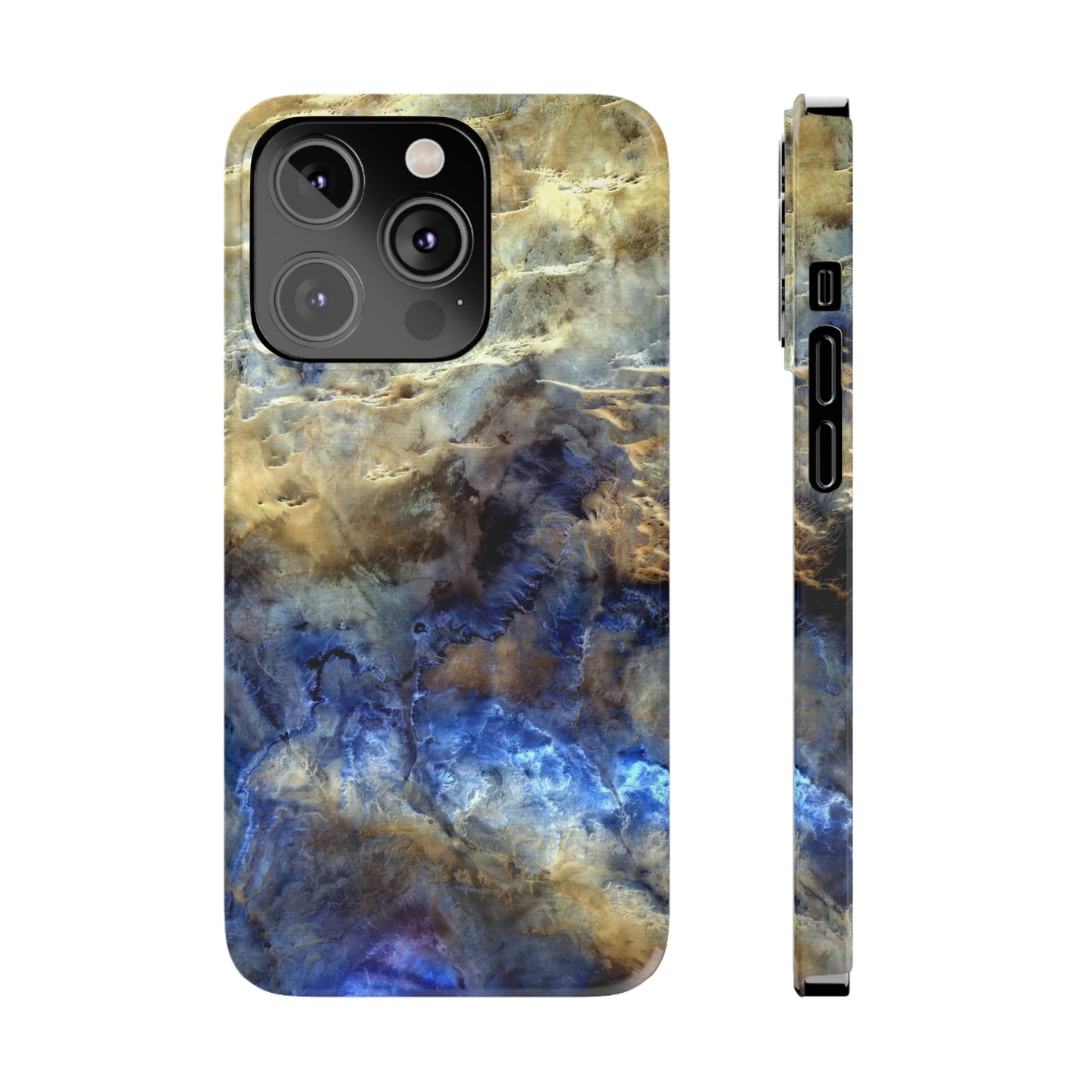 Ocean and Beach Abstract Iphone 15-12 Slim Phone Case