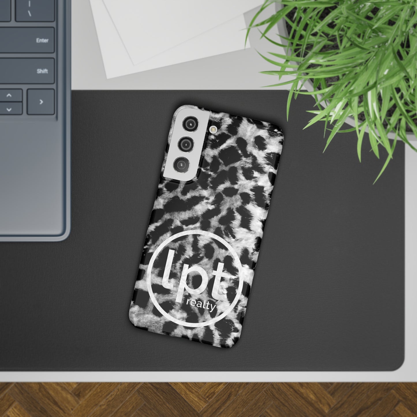 LPT Realty Logo -  Leopard Fur Print Samsung Slim Cases