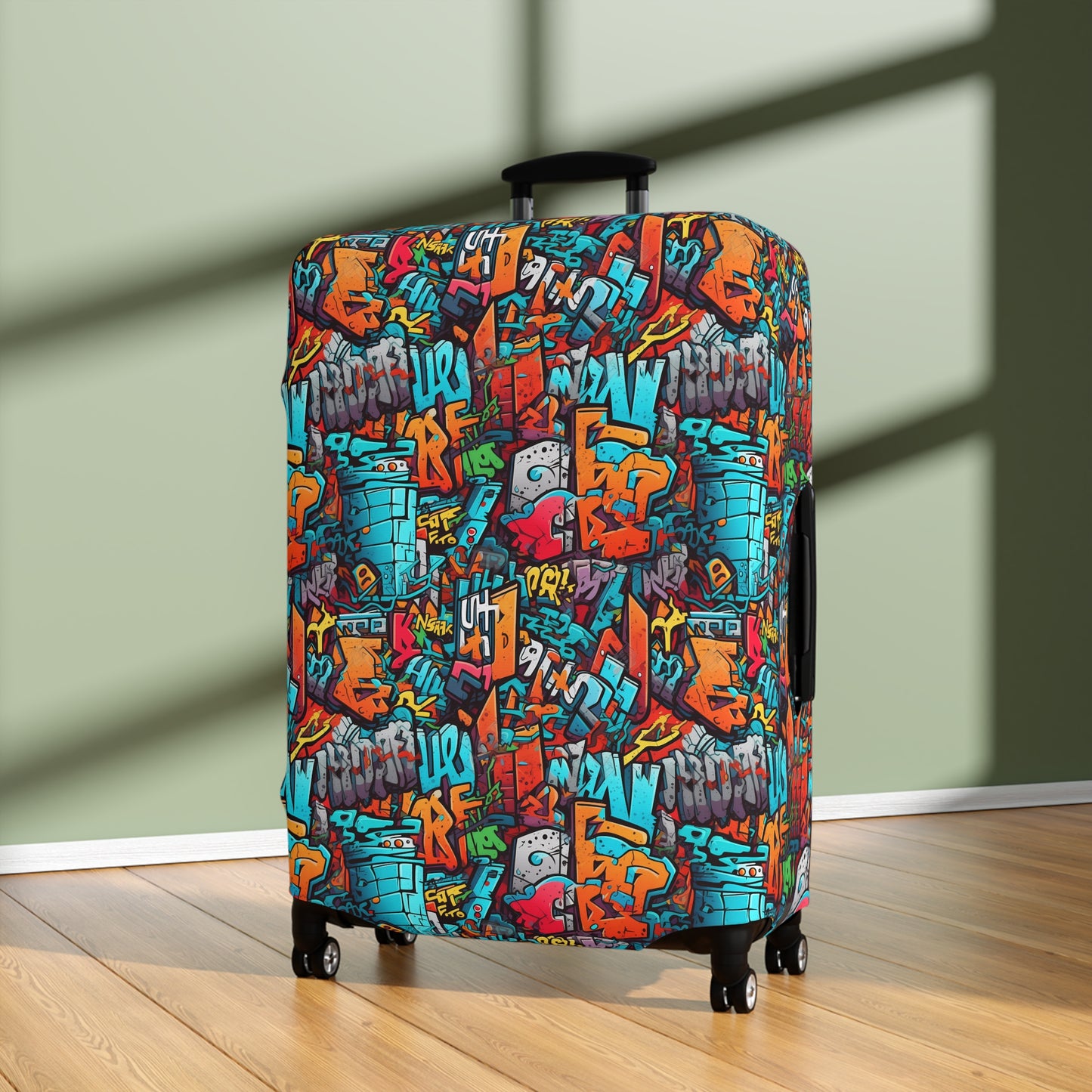 3D Street Grunge Art Graffiti Style Design  - Luggage Protector and Cover 3 Sizes