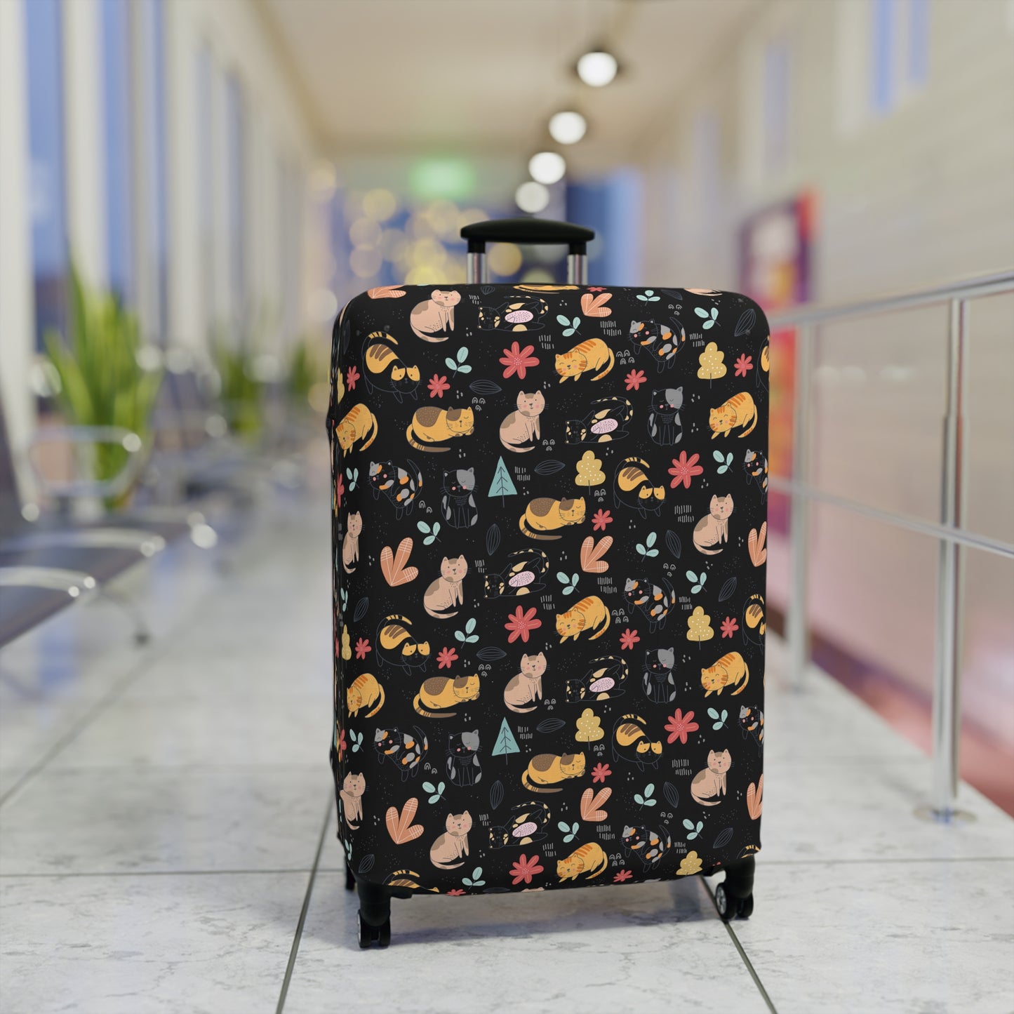 Cute Cats and Kittens Design  - Luggage Protector and Cover 3 Sizes