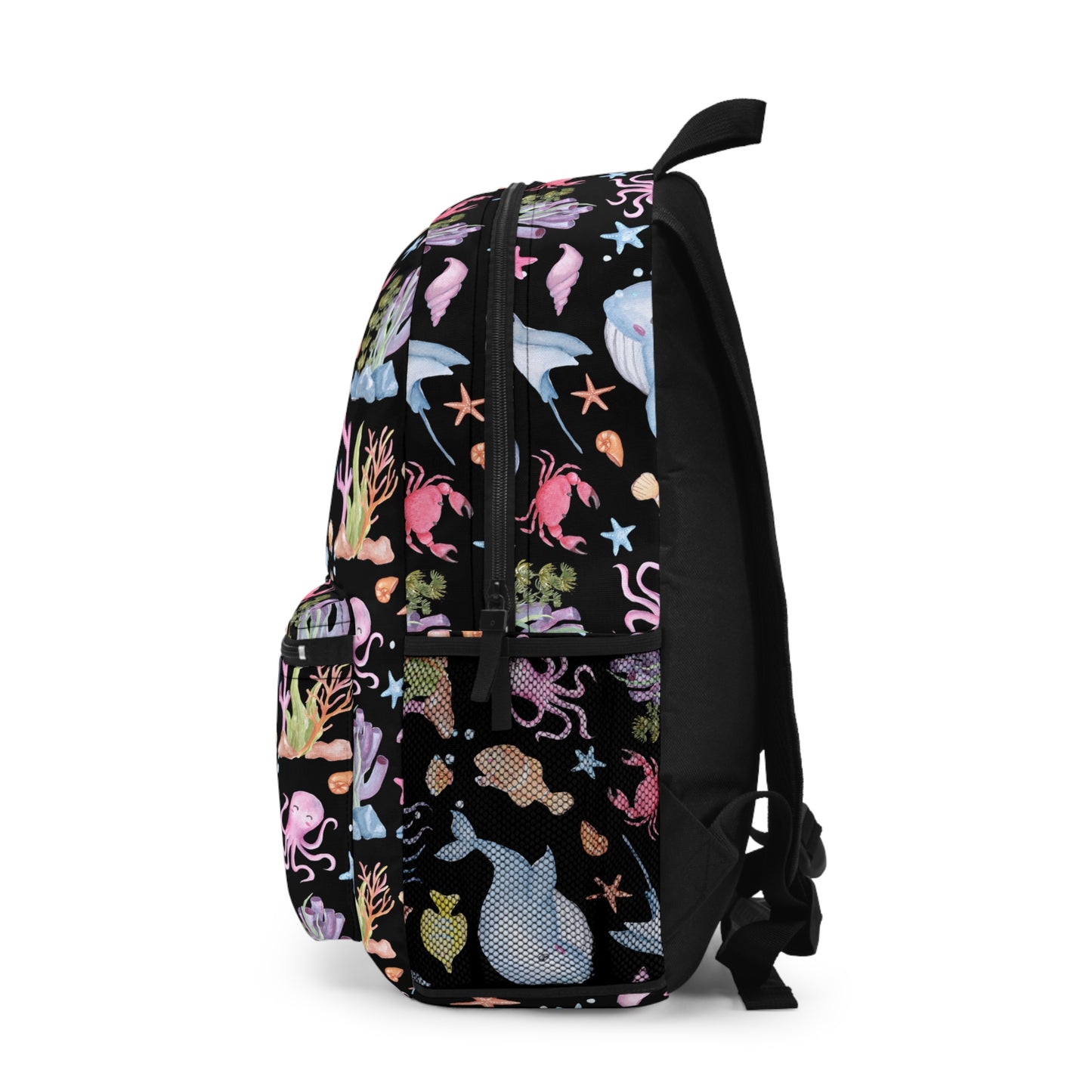 Kids Colorful Sea Life Lightweight Backpack