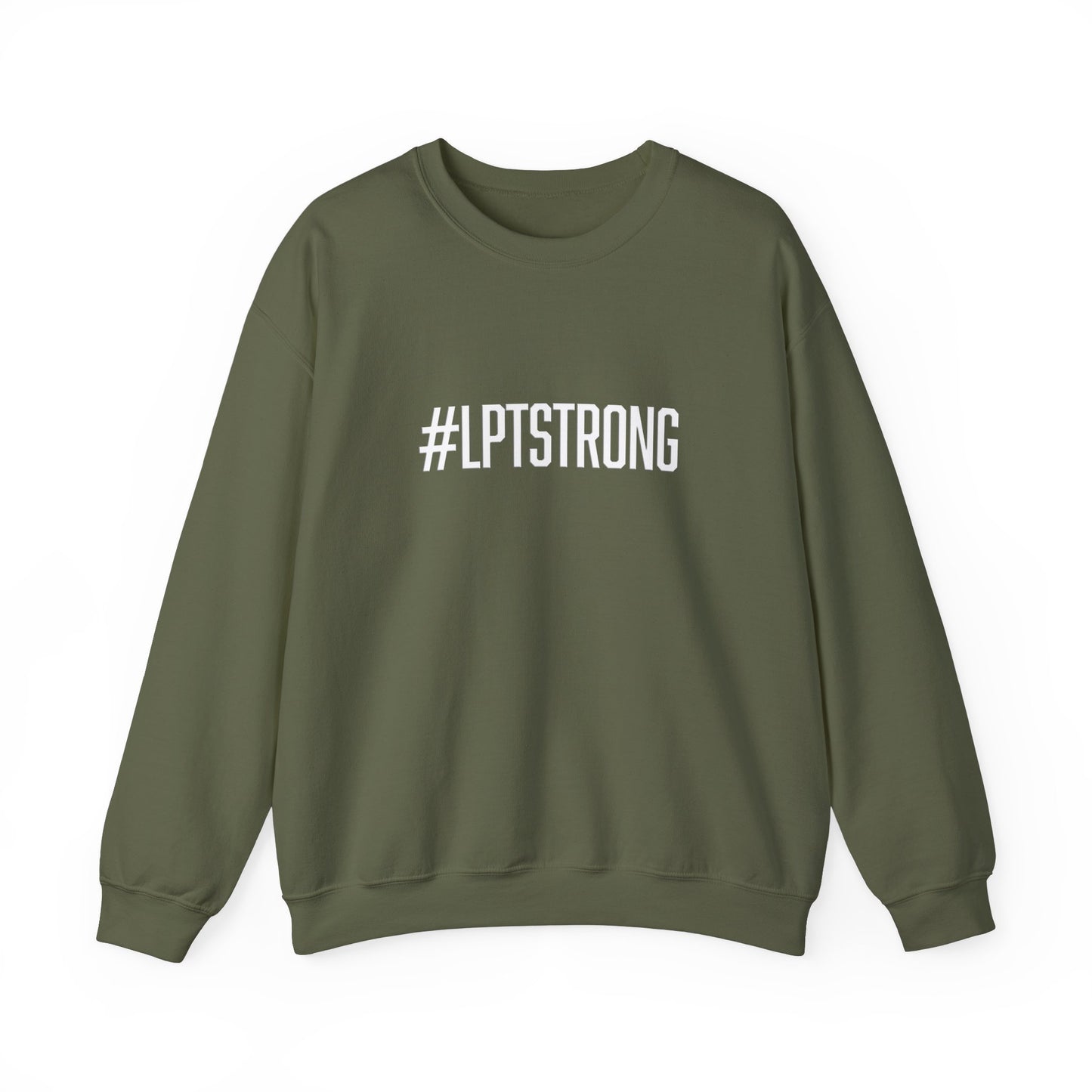 #LPTSTRONG White Lettering - Unisex Crewneck Sweatshirt Unisex S-3XL - 10 Colors