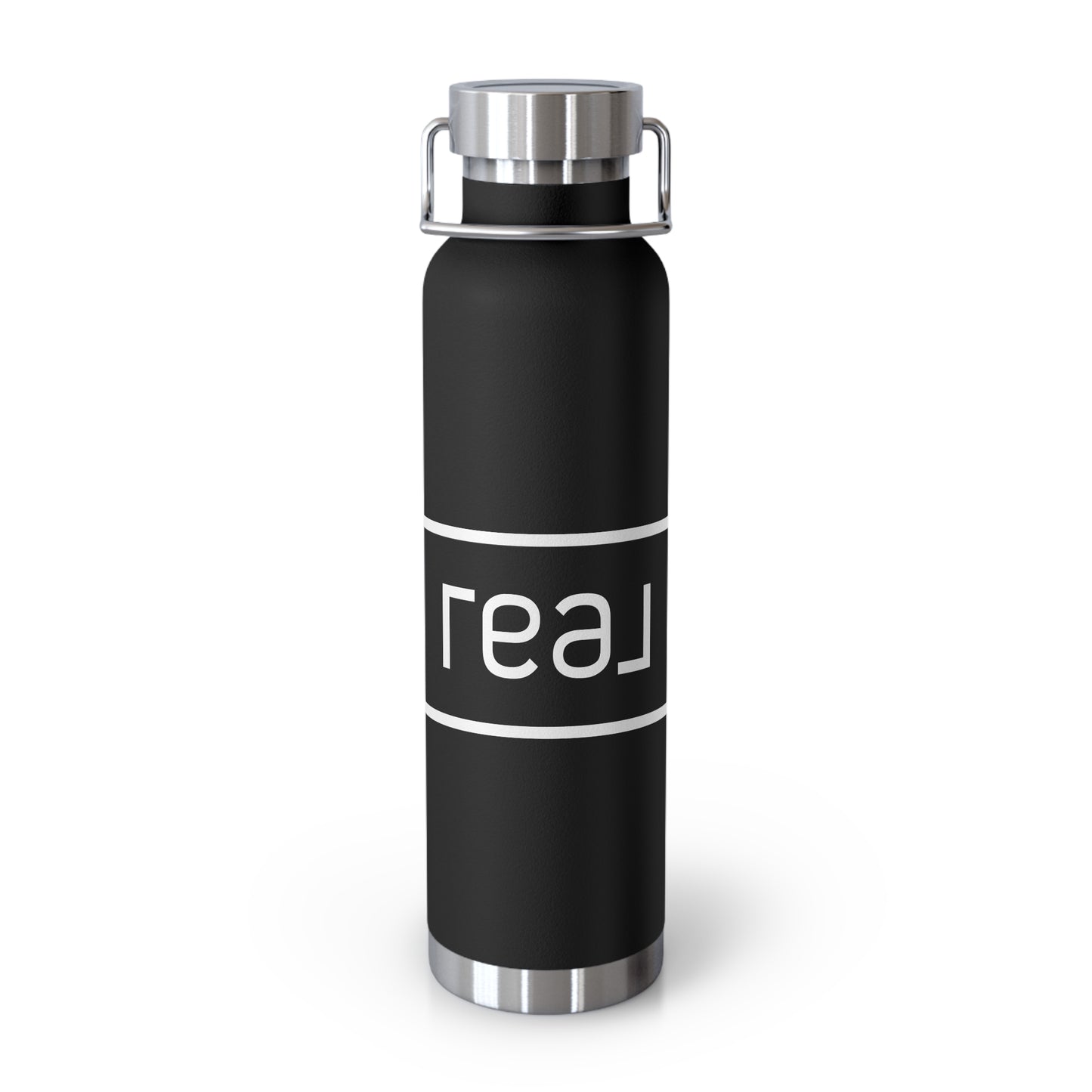 Real Broker Outlined Logo  - 22 oz Copper Vacuum Insulated Bottle Multiple Colors