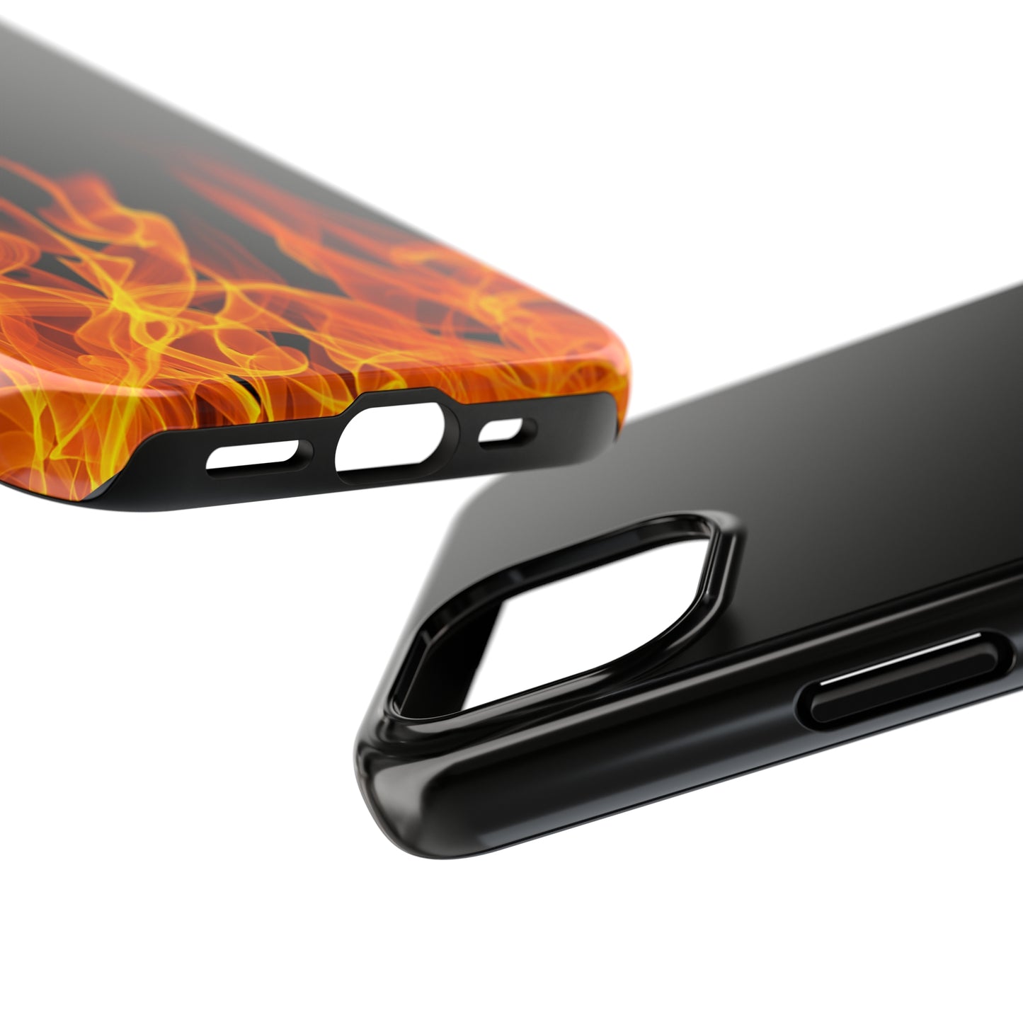 Flames of Fire Iphone Tough Phone Case